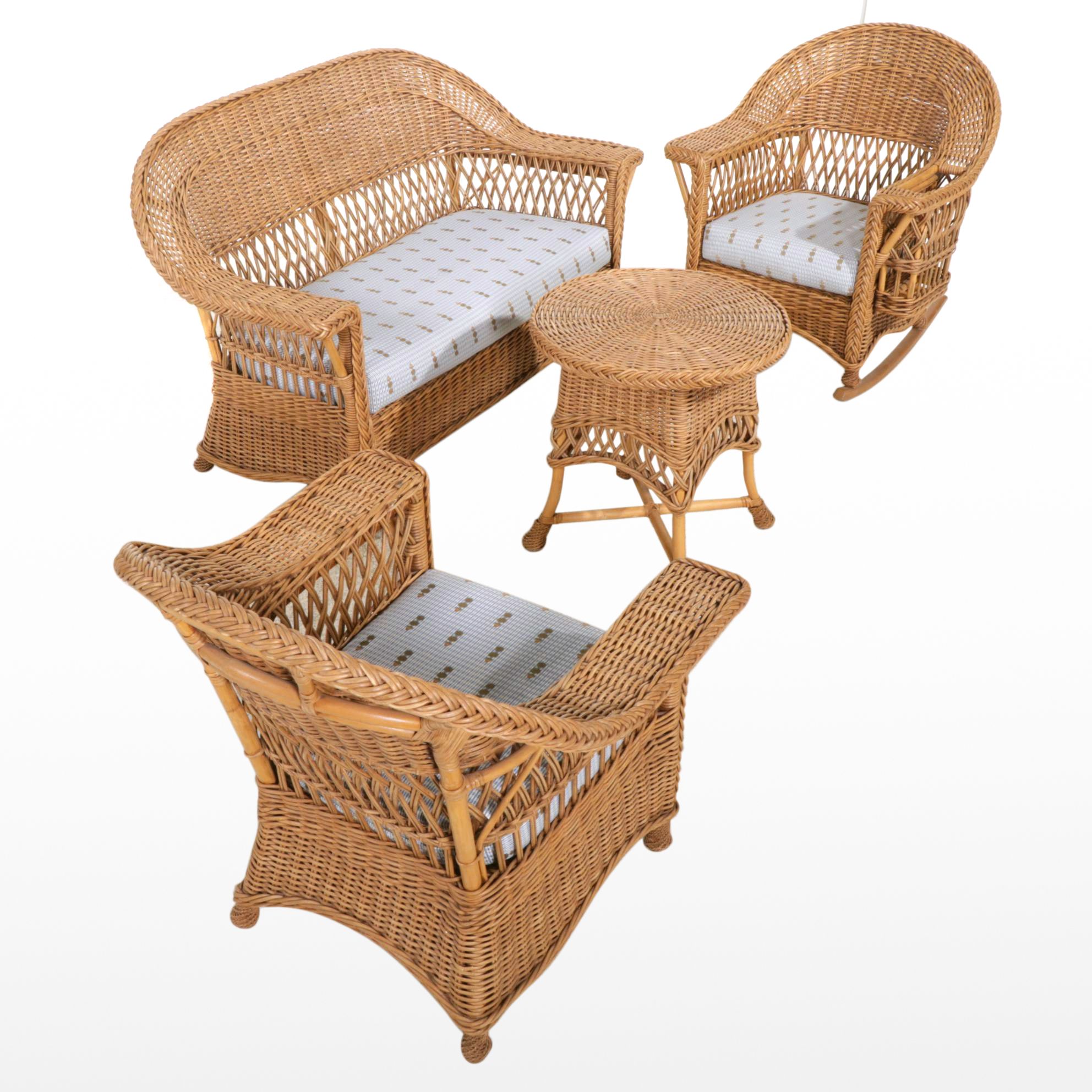 Palecek Rattan Wicker Patio Furniture