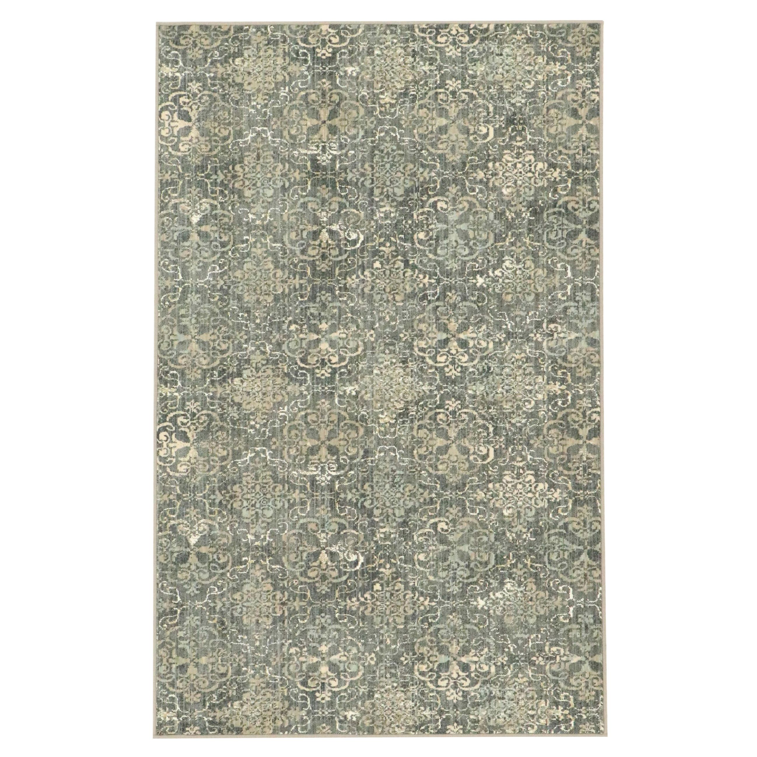 5' x 8' Machine Made Karastan Simpatico "Moy Denim" Area Rug
