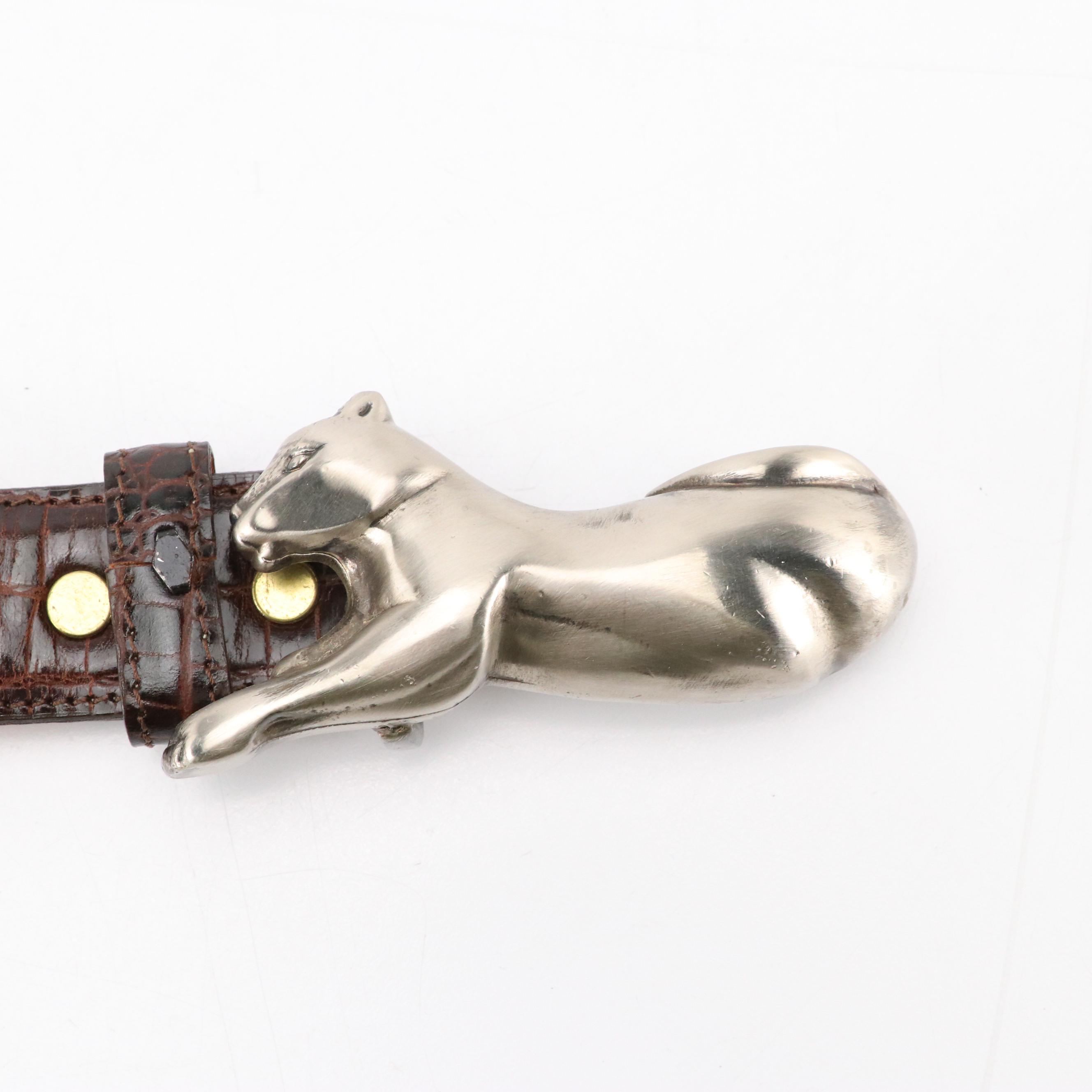 Brown Leather Belts and Rectangular Belt Buckles from Carelen Designs and More