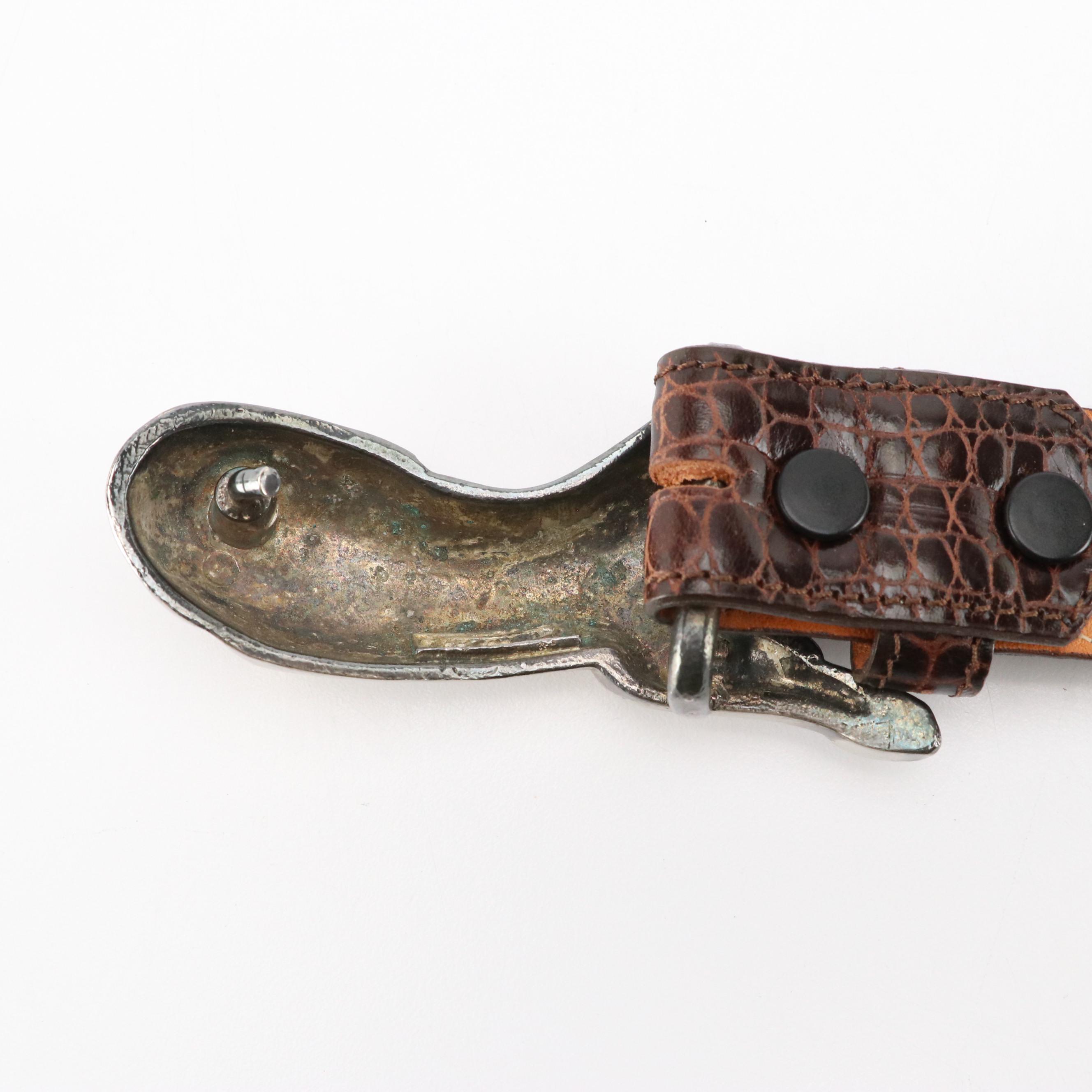 Brown Leather Belts and Rectangular Belt Buckles from Carelen Designs and More