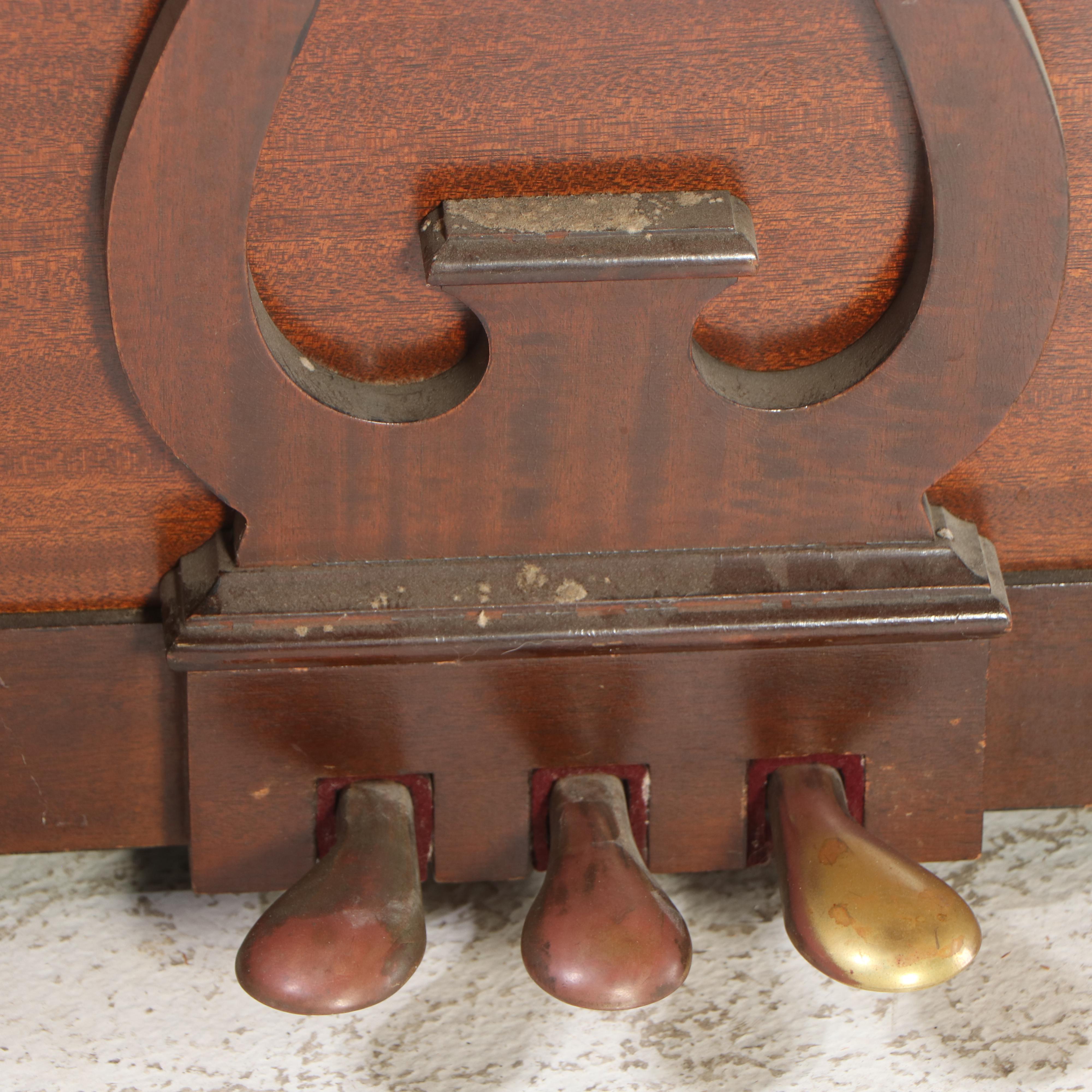 Acrosonic Upright Mahogany Piano with Stool