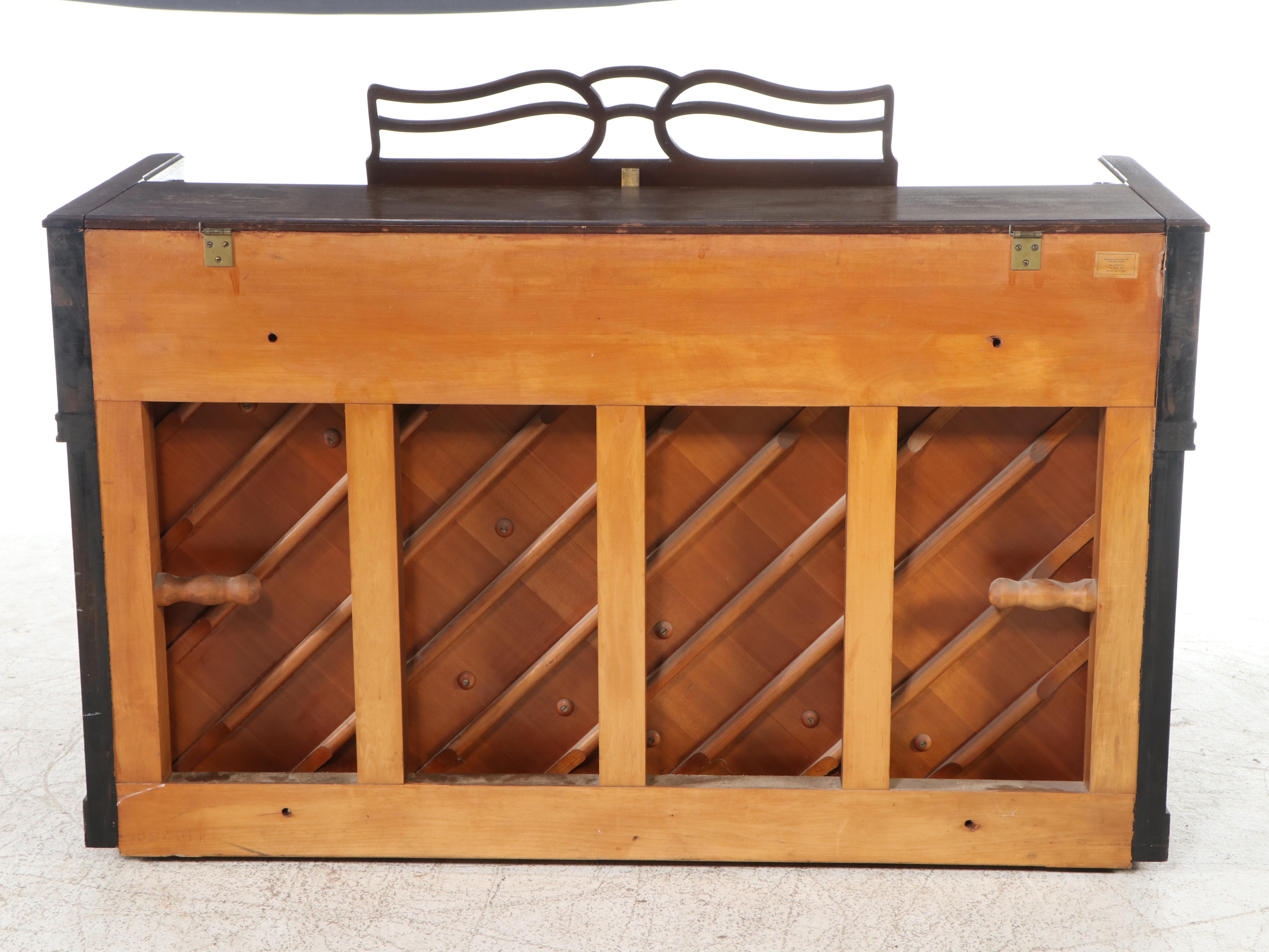 Acrosonic Upright Mahogany Piano with Stool