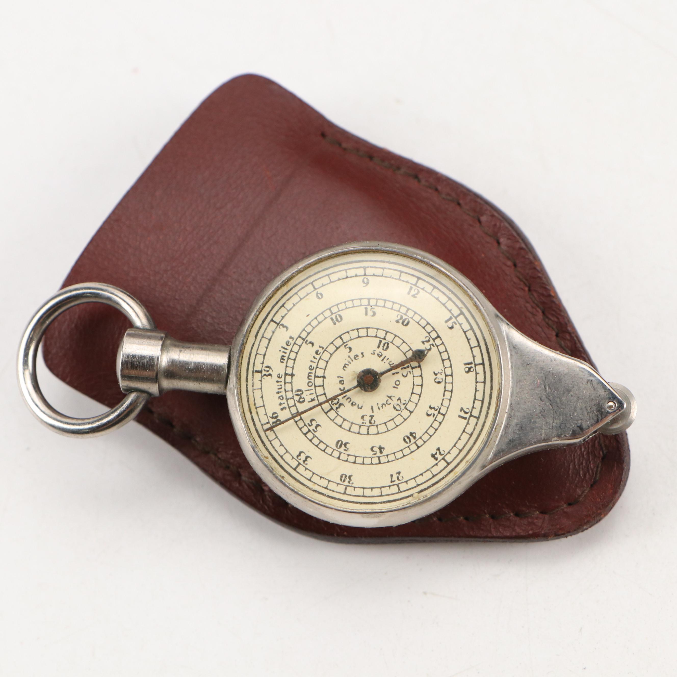 German Cutiecut Double-Sided Curvimeter with Jewelry Box