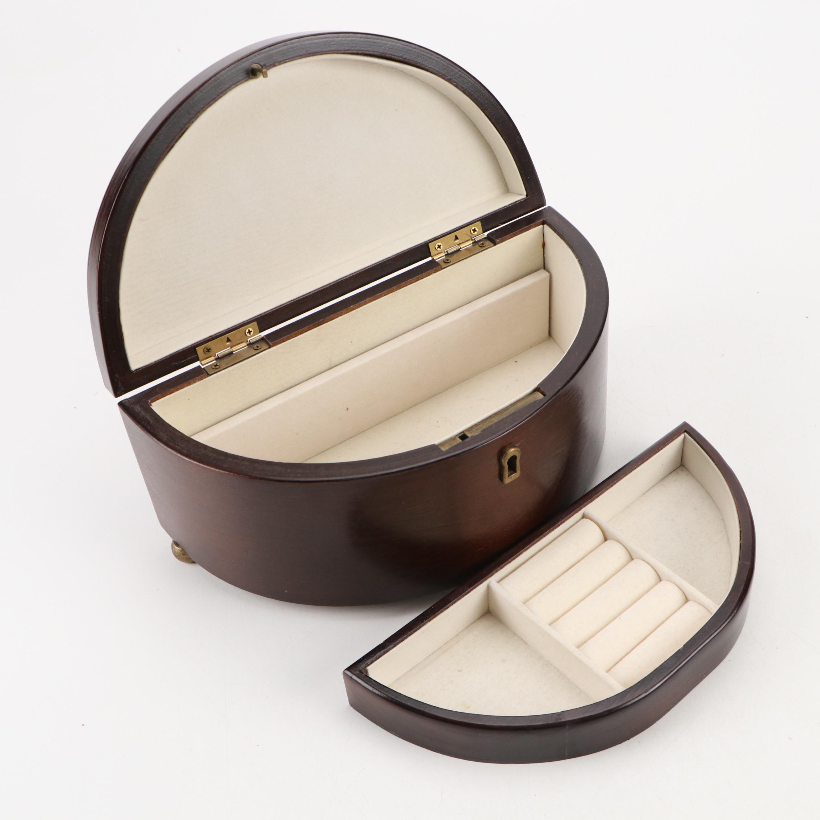 German Cutiecut Double-Sided Curvimeter with Jewelry Box