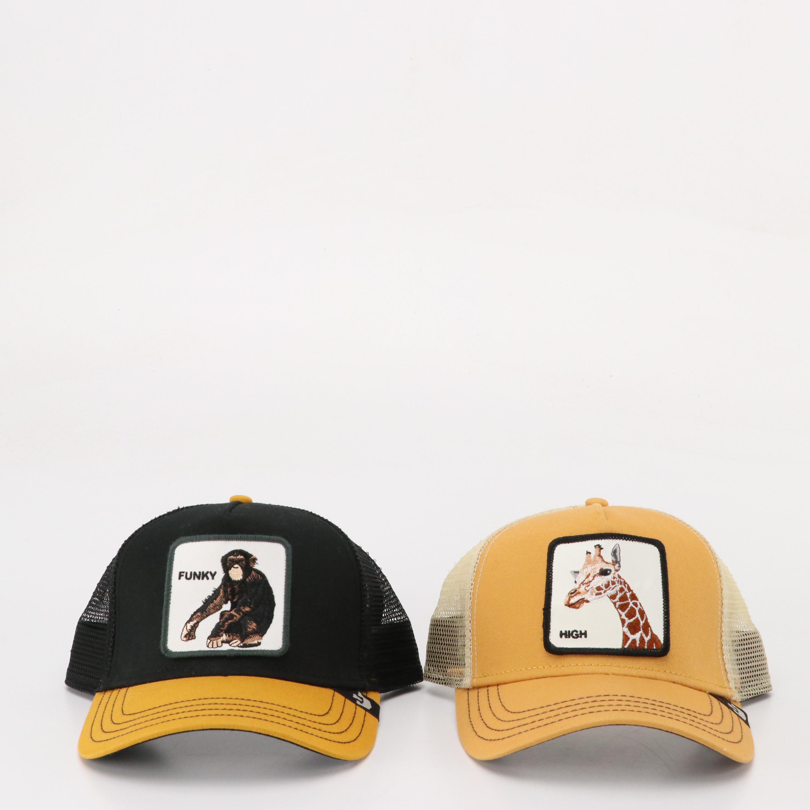 Goorin Bros. Unisex Snapback Trucker Hats Ft. "Panther," "Cock," "Tiger" & More