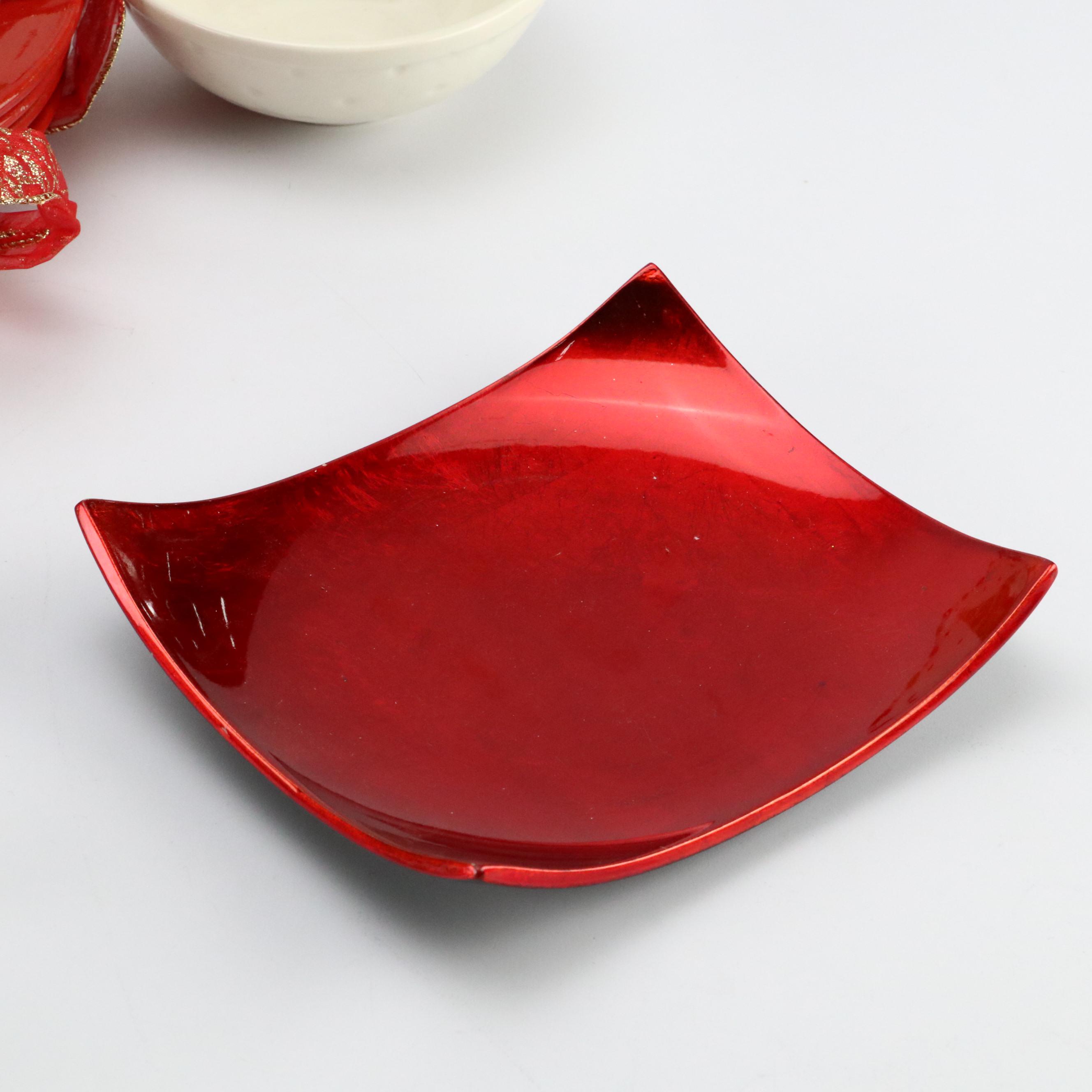 Fitz & Floyd, Pier 1 and Other Christmas Serveware, Plates and More