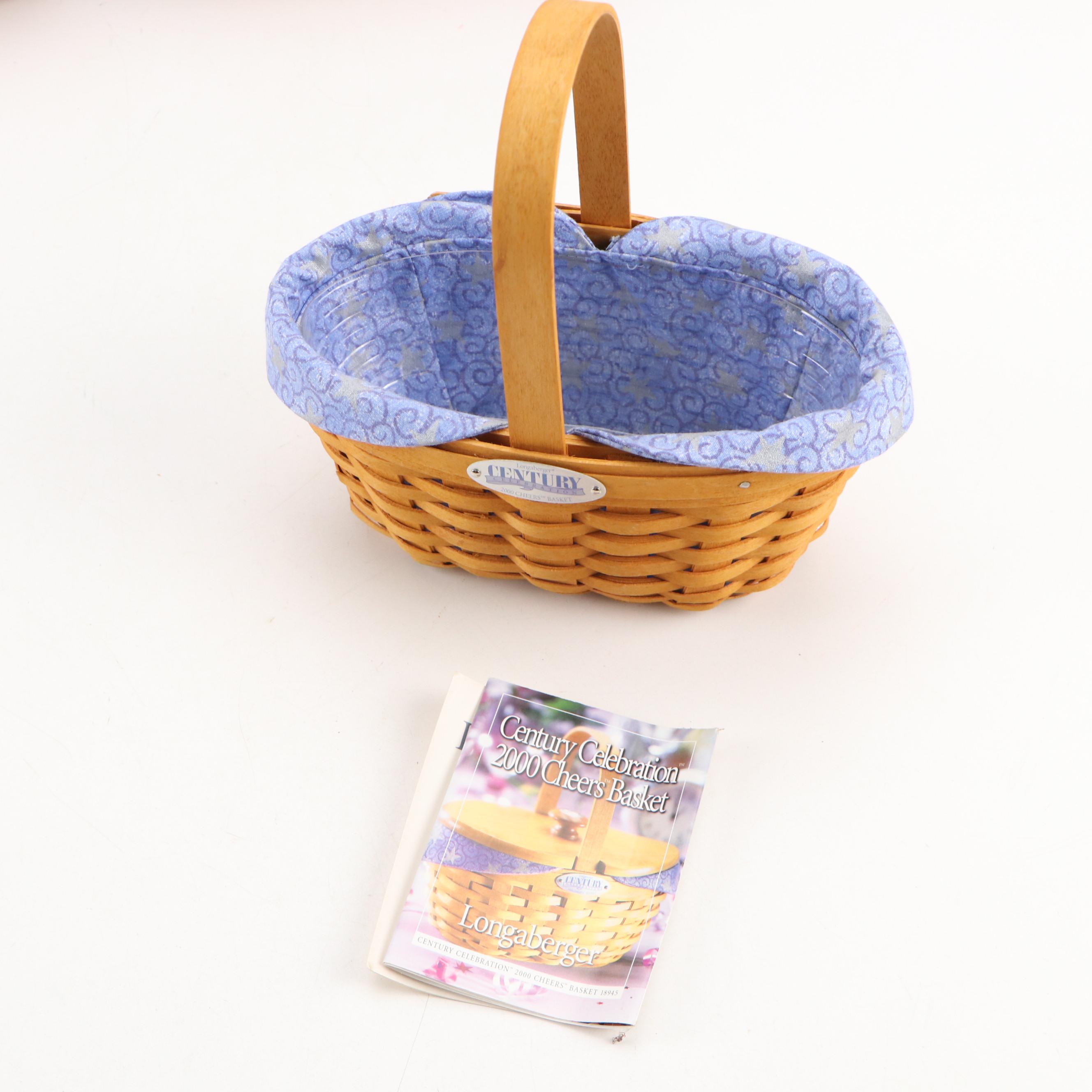 Longaberger Woven Maple Baskets with Tie-Ons, Bags and More