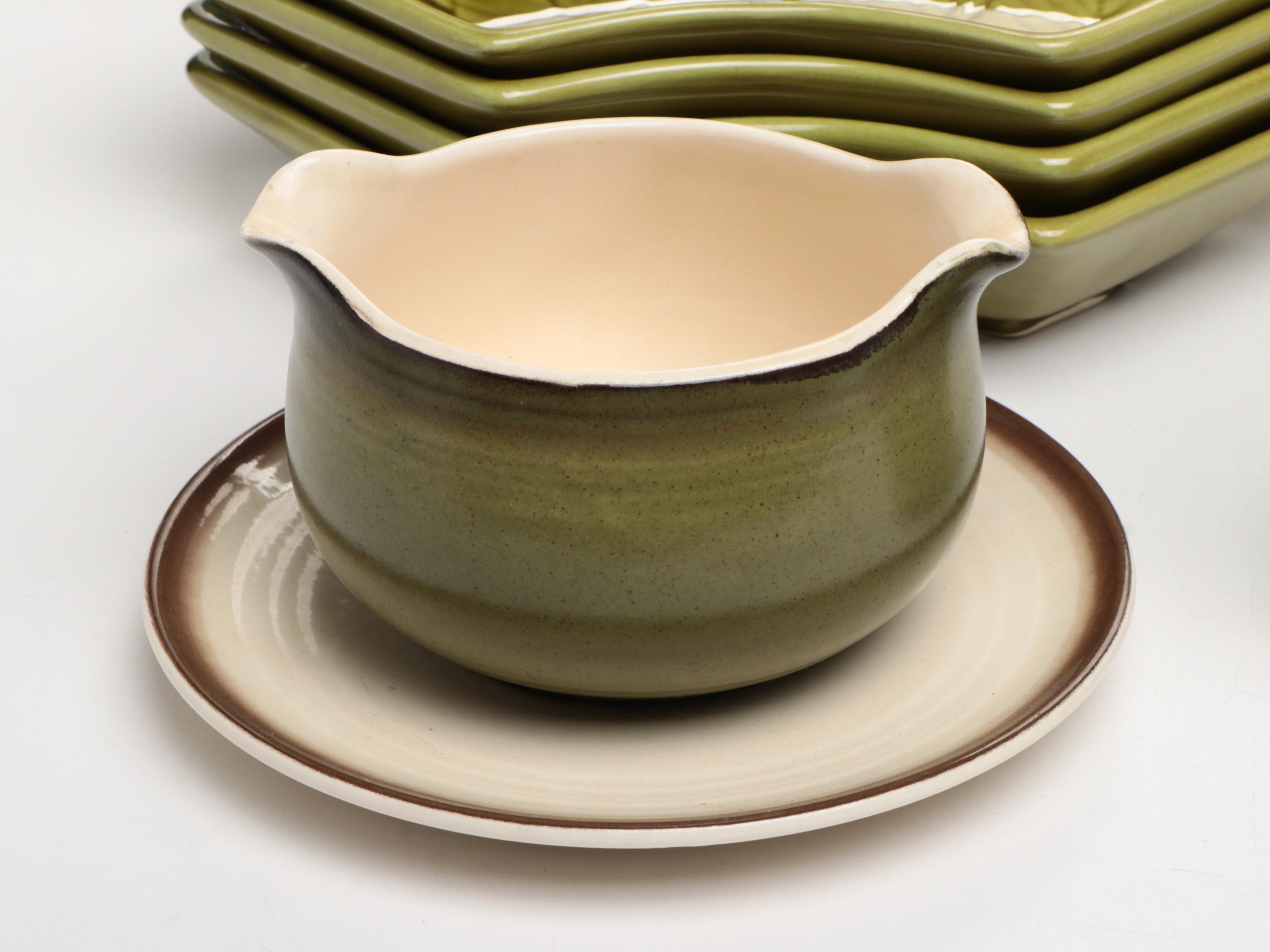 Metlox "California Strawberry" Ceramic Dinnerware and Serveware