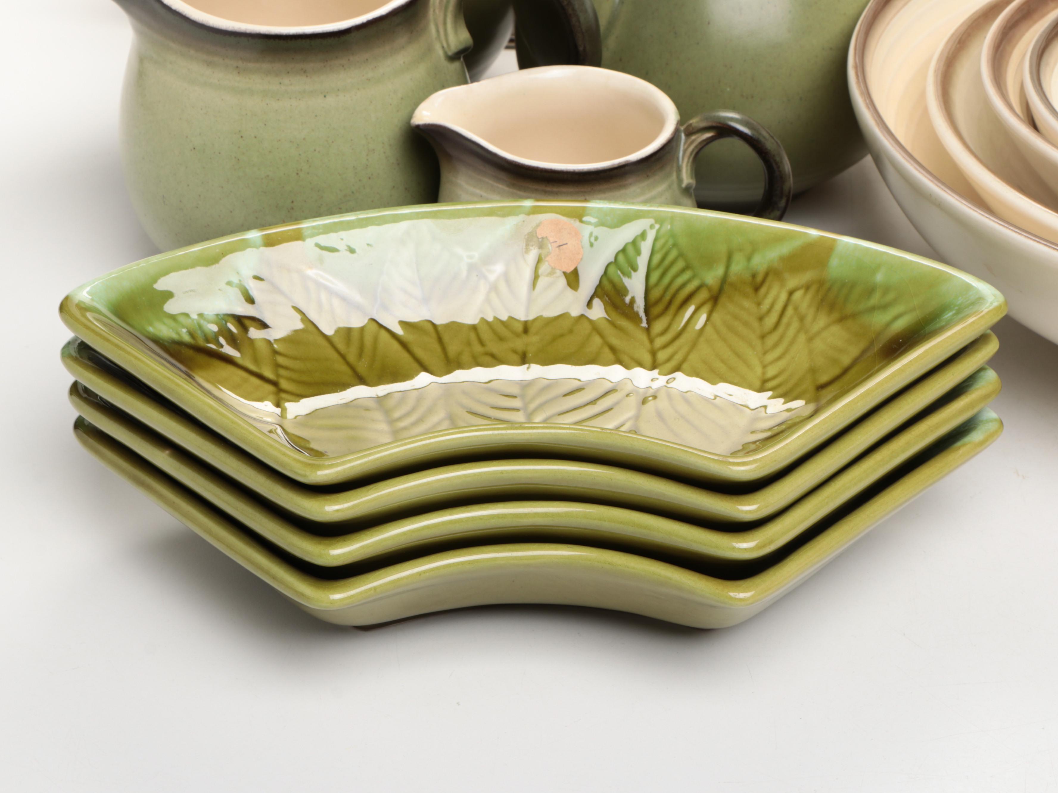 Metlox "California Strawberry" Ceramic Dinnerware and Serveware