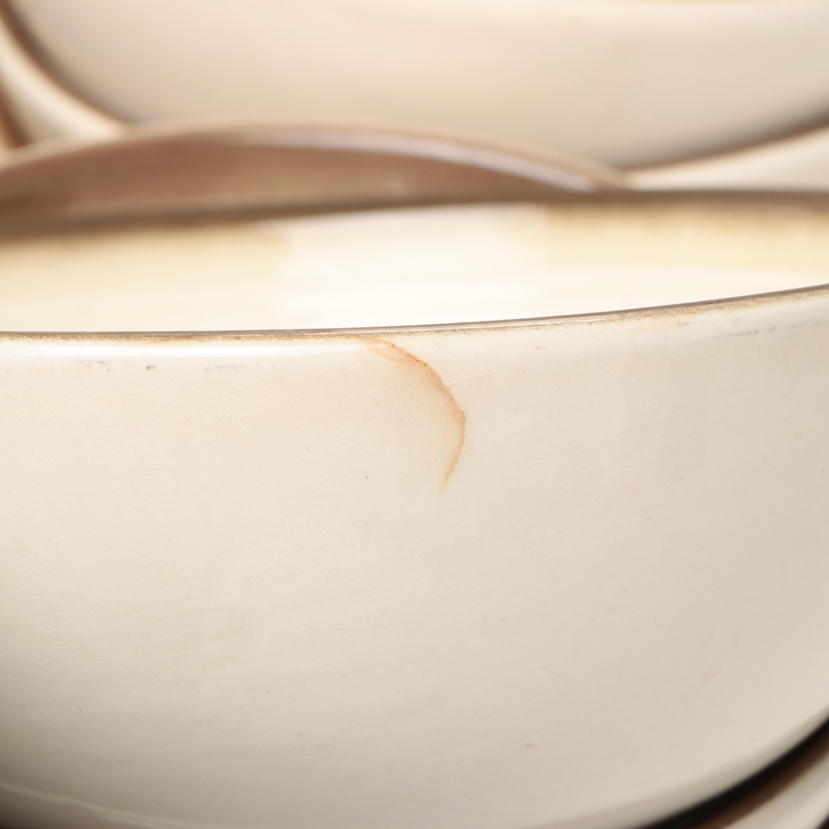 Metlox "California Strawberry" Ceramic Dinnerware and Serveware