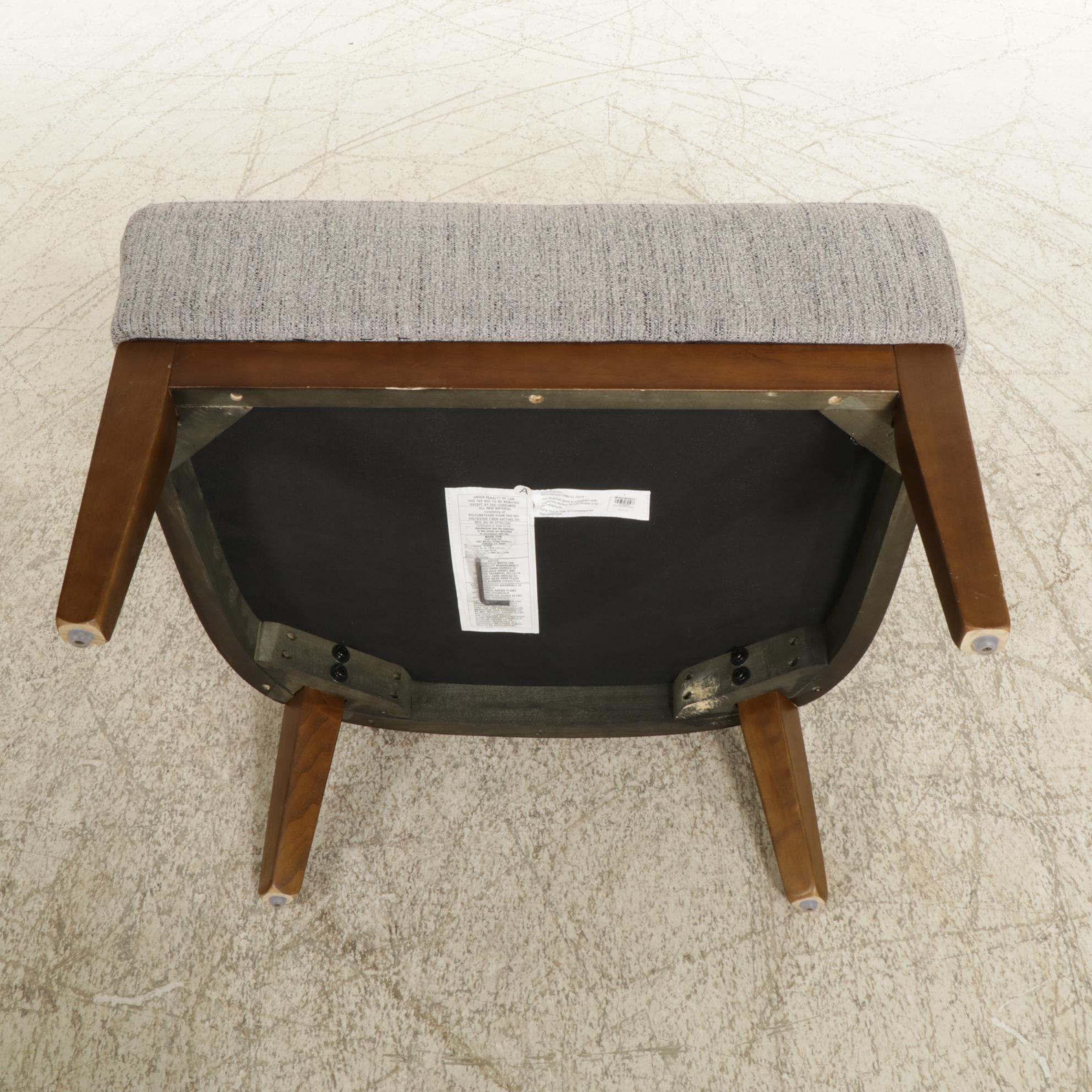 World Market Upholstered Club Chair, 2019