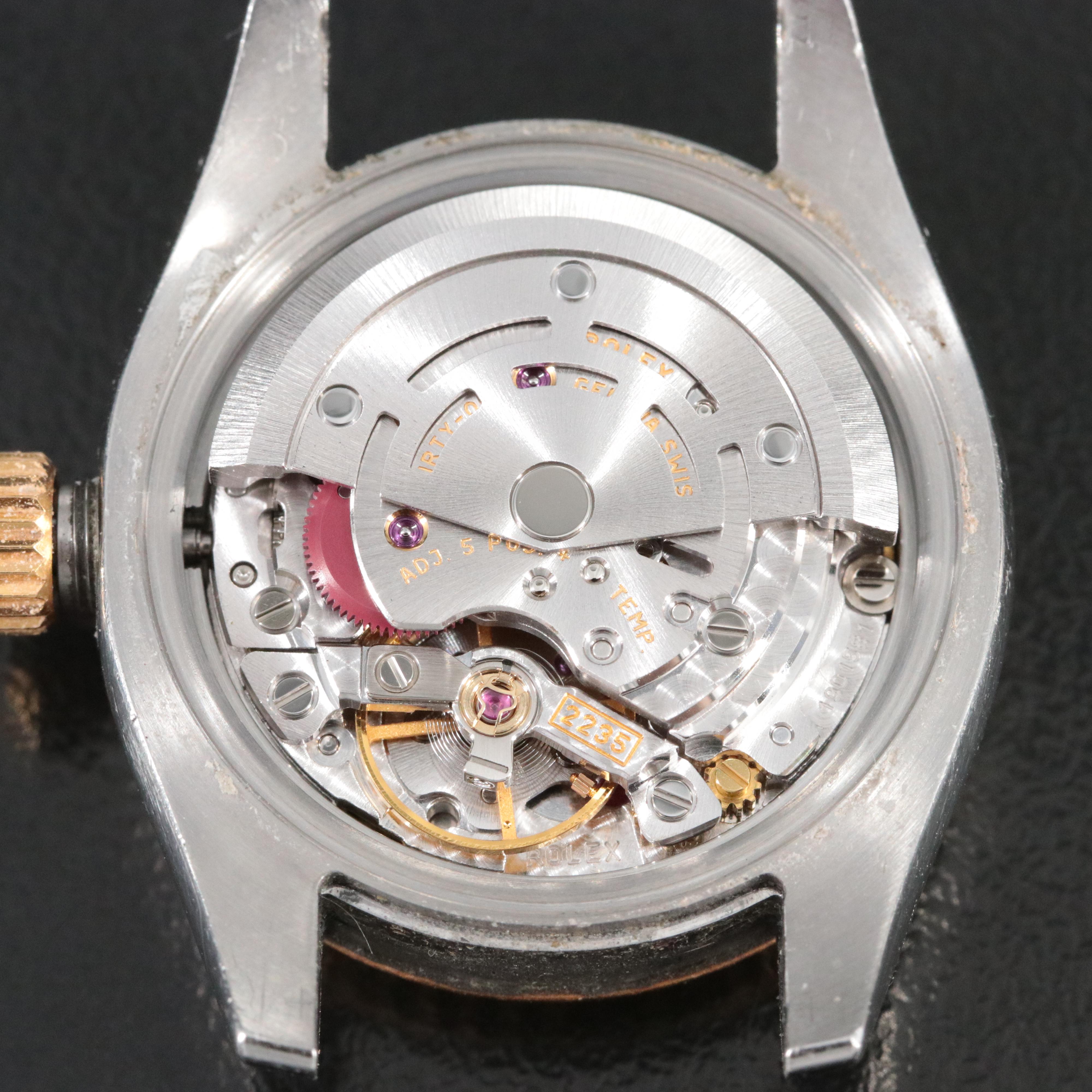 Rolex Datejust 179173 Diamond Mother-of-Pearl 26mm 18K Steel Automatic Watch