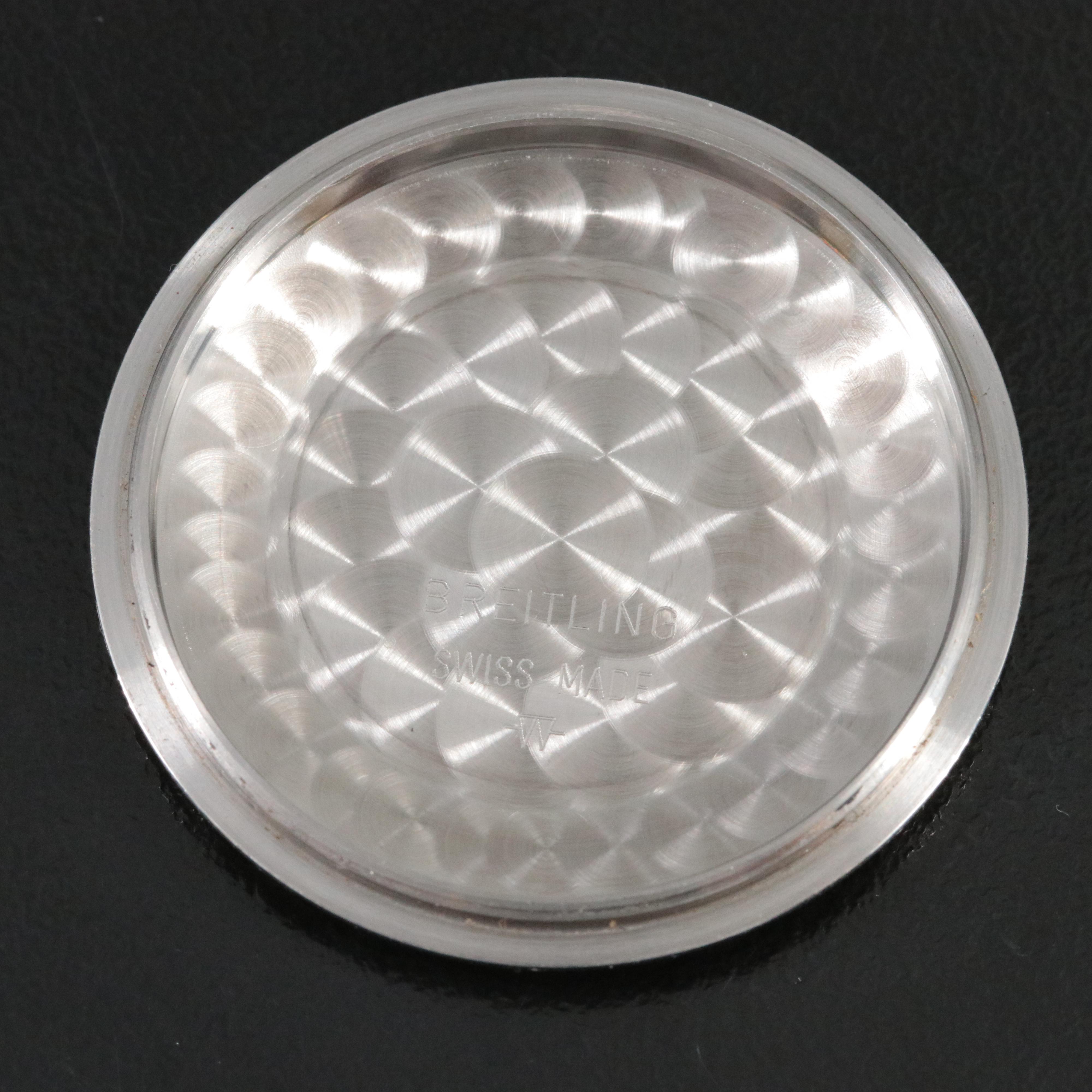 Breitling Chronomat Blackbird A13350 Custom 6 CTW Diamond 40mm Steel Watch