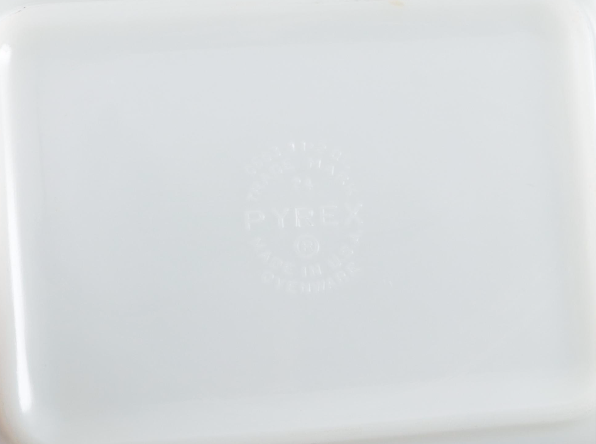 Pyrex "Butterprint" Casserole Dishes with Butter and Refrigerator Dishes