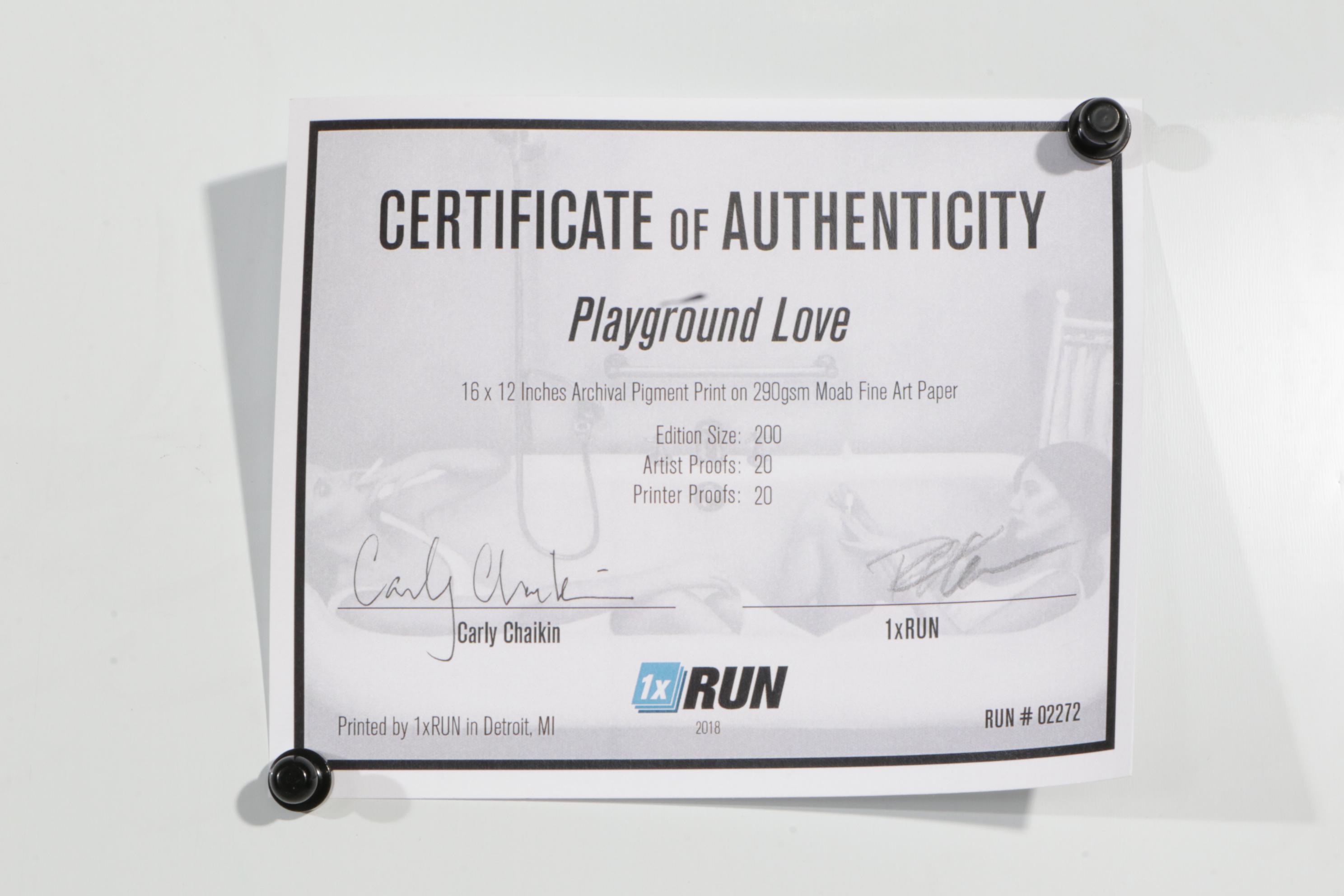 Carly Chaikin x 1XRUN "Playground Love" Graphic Print