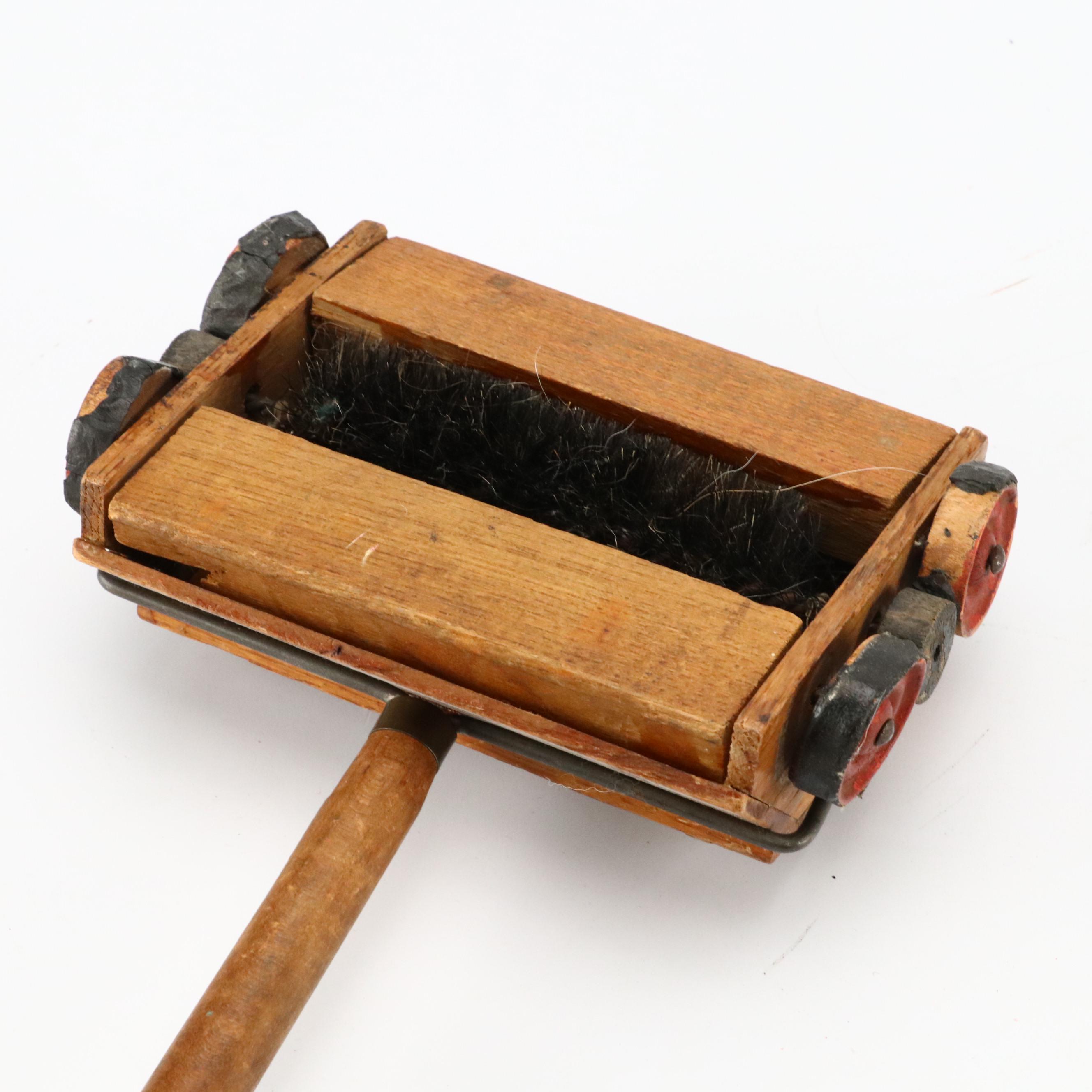 Bissell's Little Daisy Wood Toy Floor Sweeper, Early 20th Century