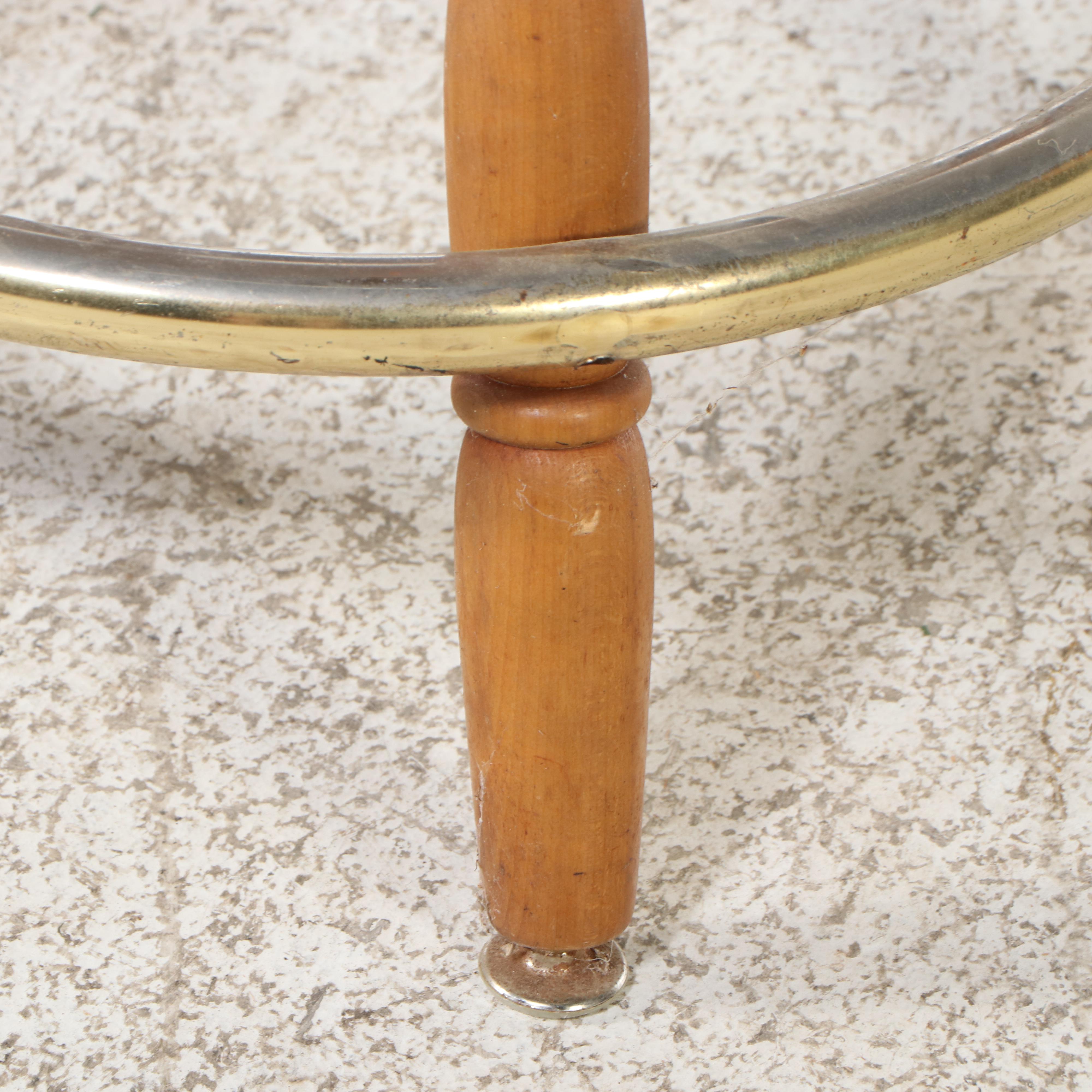 Authentic Furniture Products American Colonial Style Maple Bar Stool