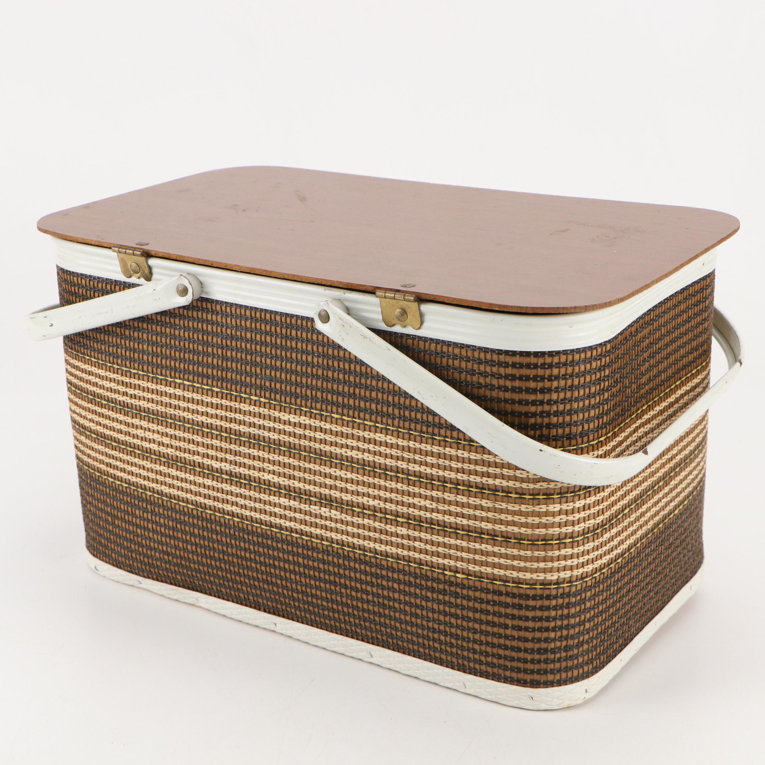 Redmon Picnic Basket, Mid-20th Century