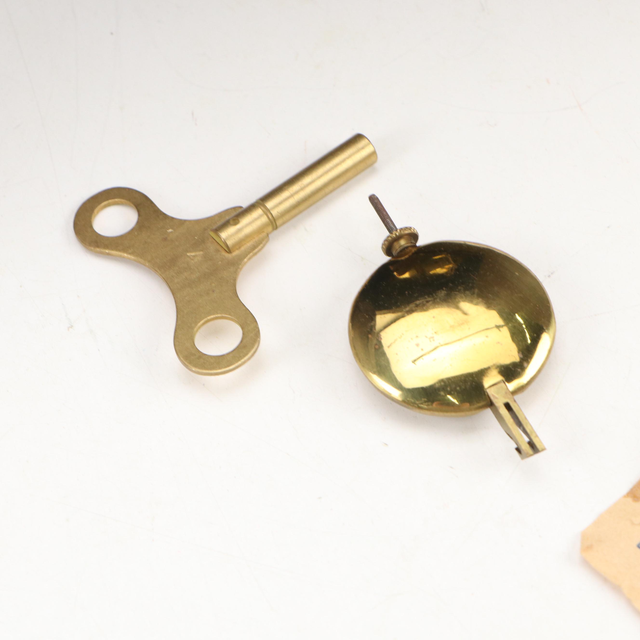 Junghans Art Deco Style Wooden Mantel Clock, Mid-20th Century