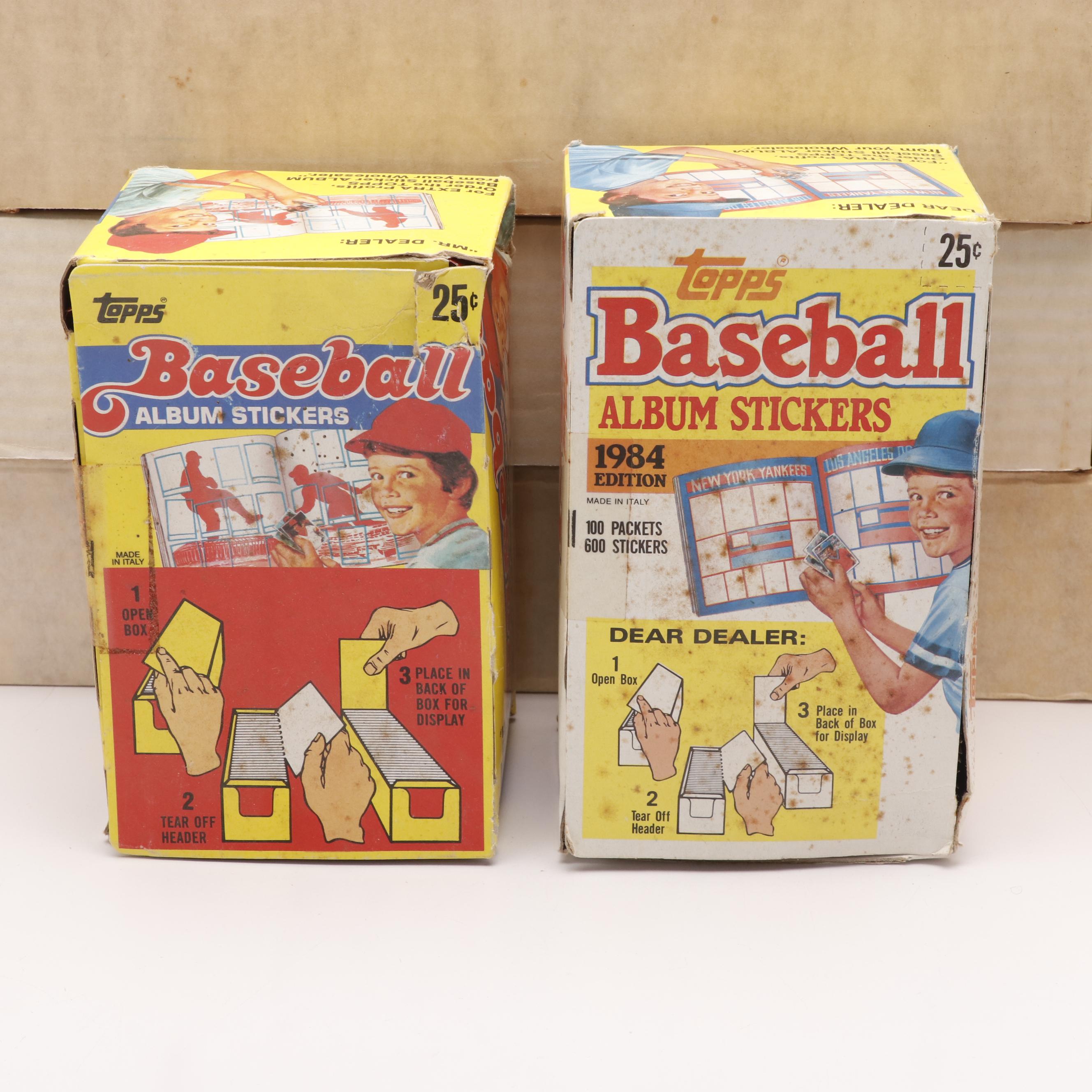 Large Group of Baseball and Football Card Year Sets, Topps, Fleer, and More