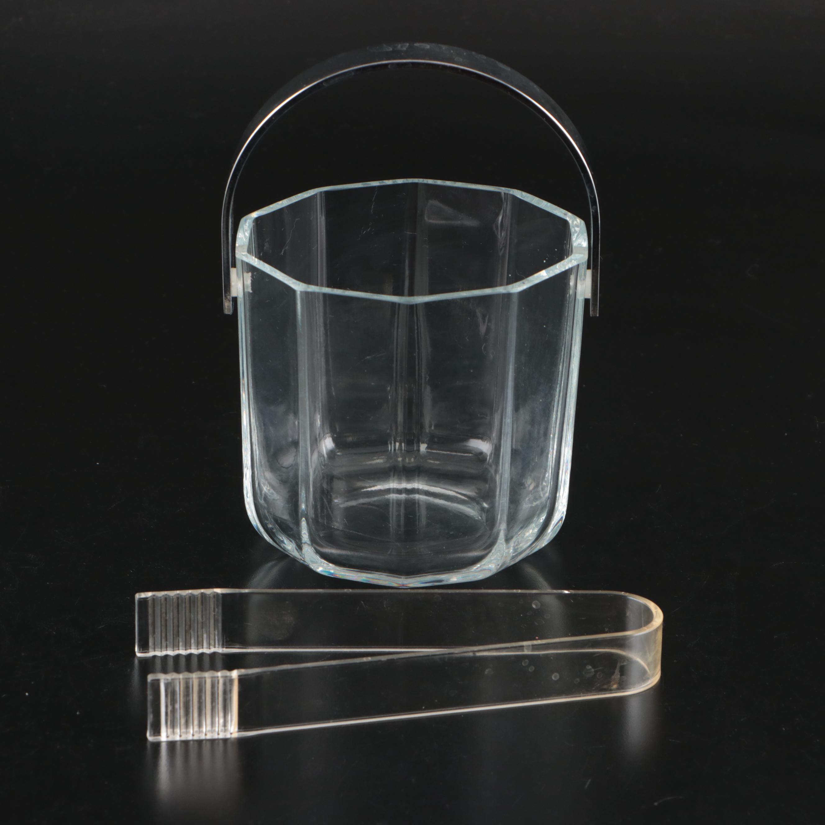 Stemless Martini Glasses with Cordials, Pitcher, Serving Tray and More Barware