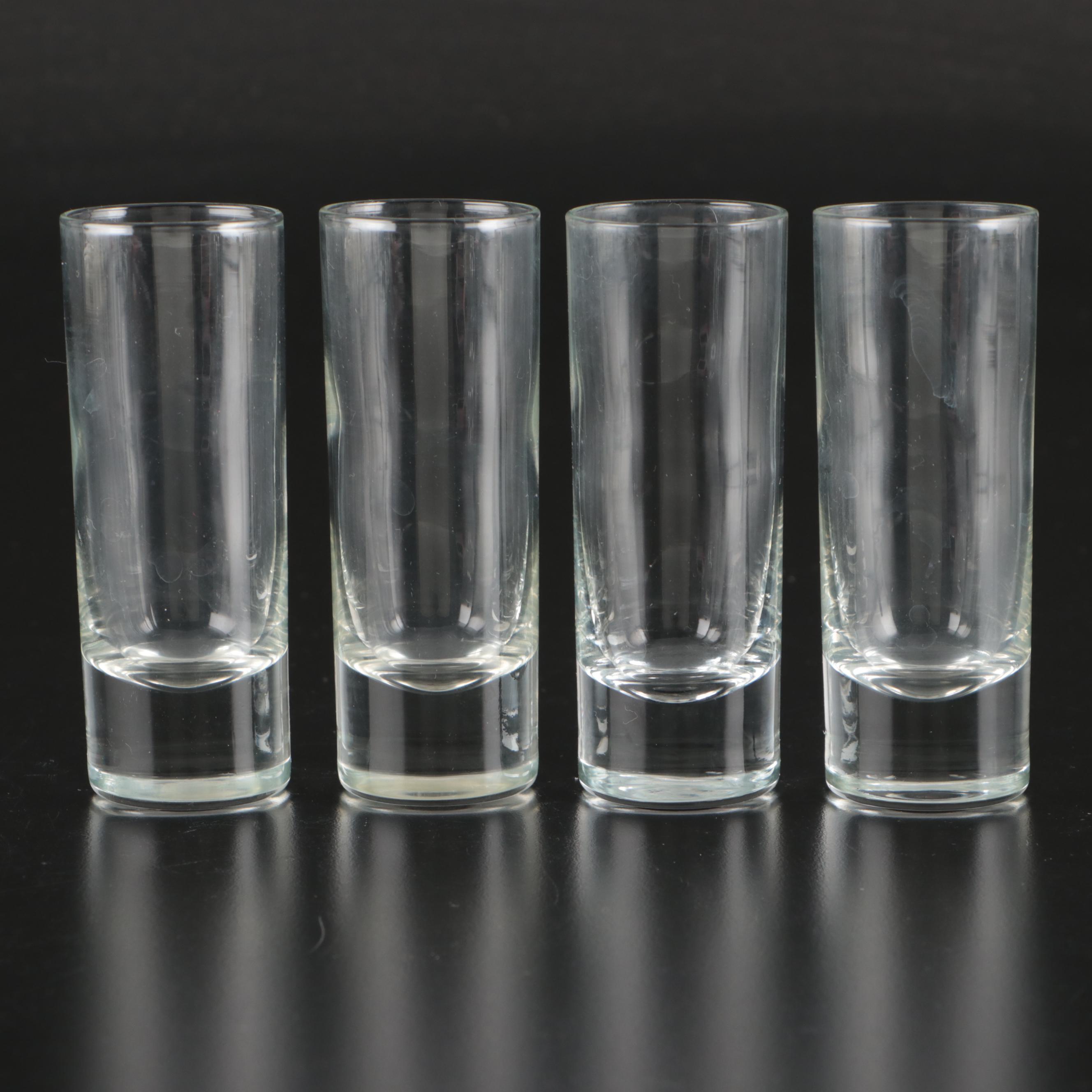 Stemless Martini Glasses with Cordials, Pitcher, Serving Tray and More Barware