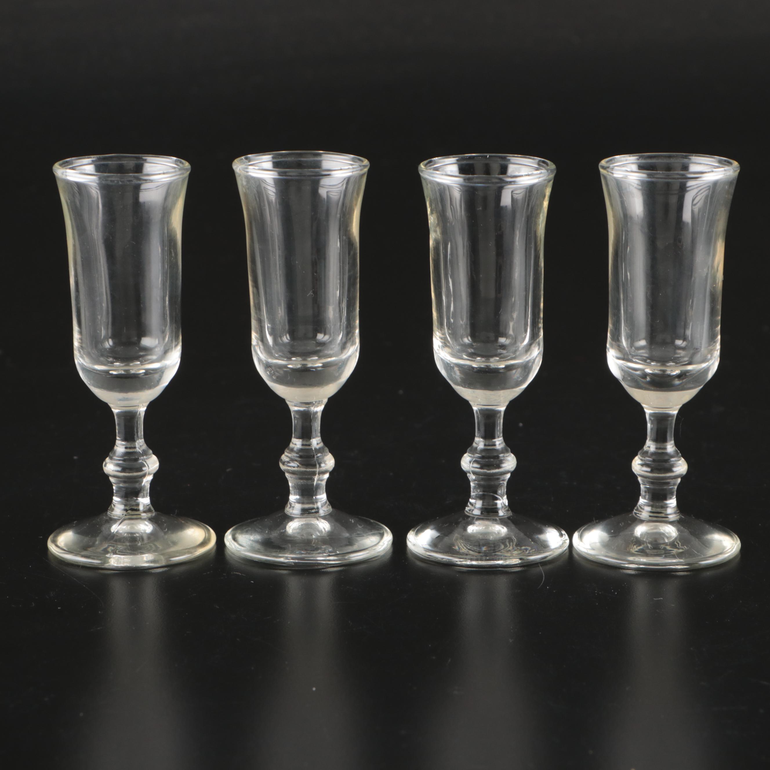 Stemless Martini Glasses with Cordials, Pitcher, Serving Tray and More Barware