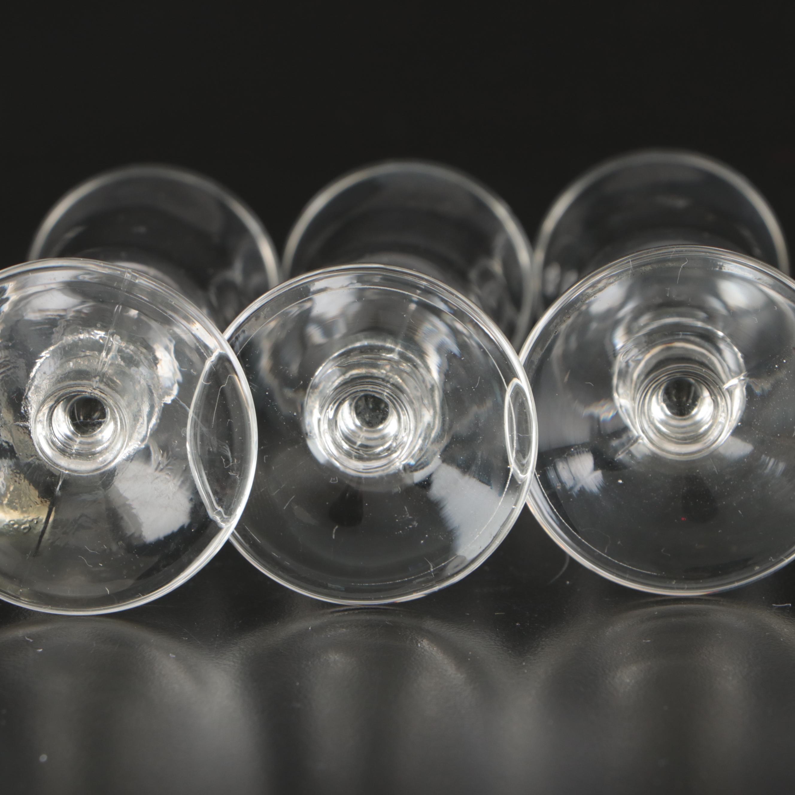 Stemless Martini Glasses with Cordials, Pitcher, Serving Tray and More Barware