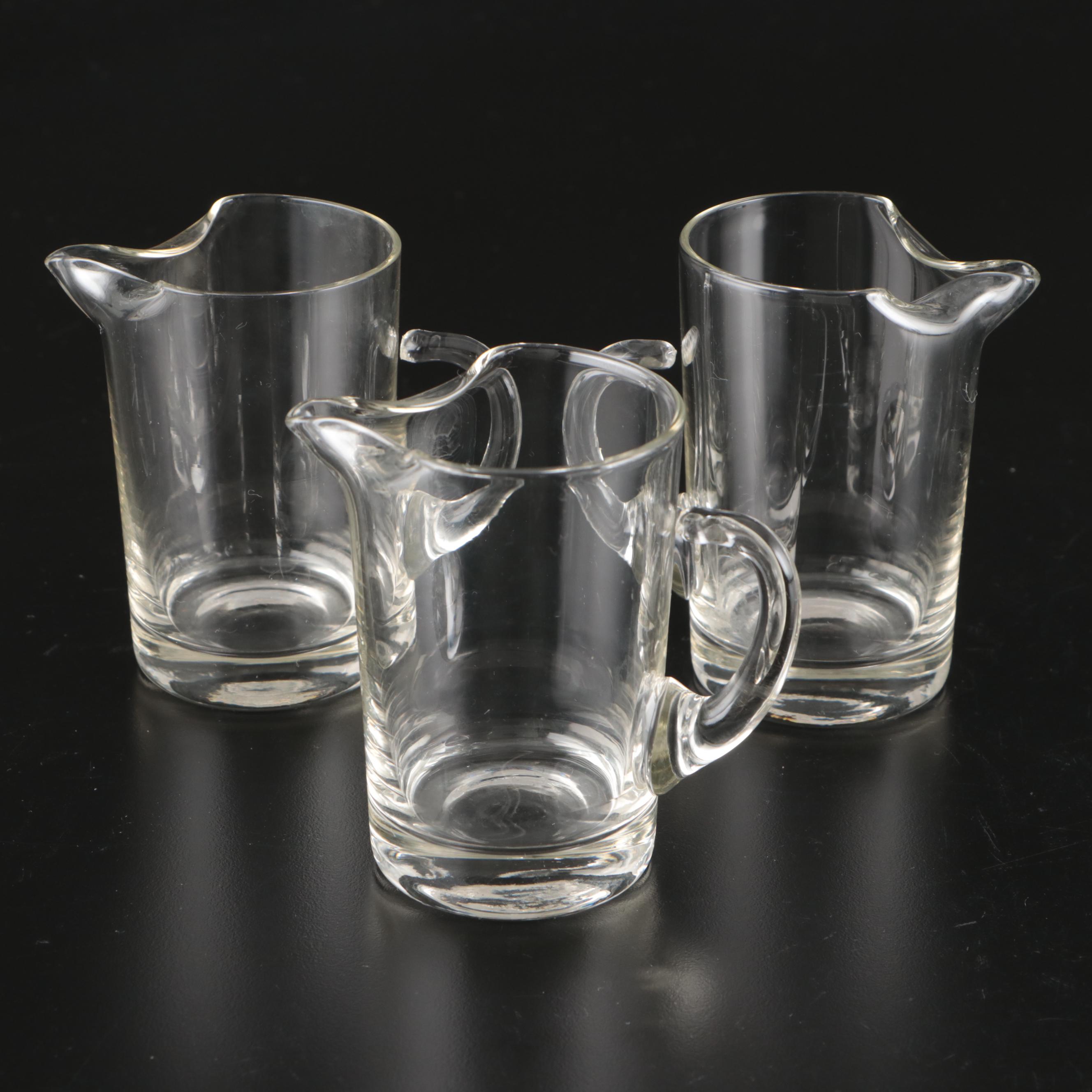 Stemless Martini Glasses with Cordials, Pitcher, Serving Tray and More Barware