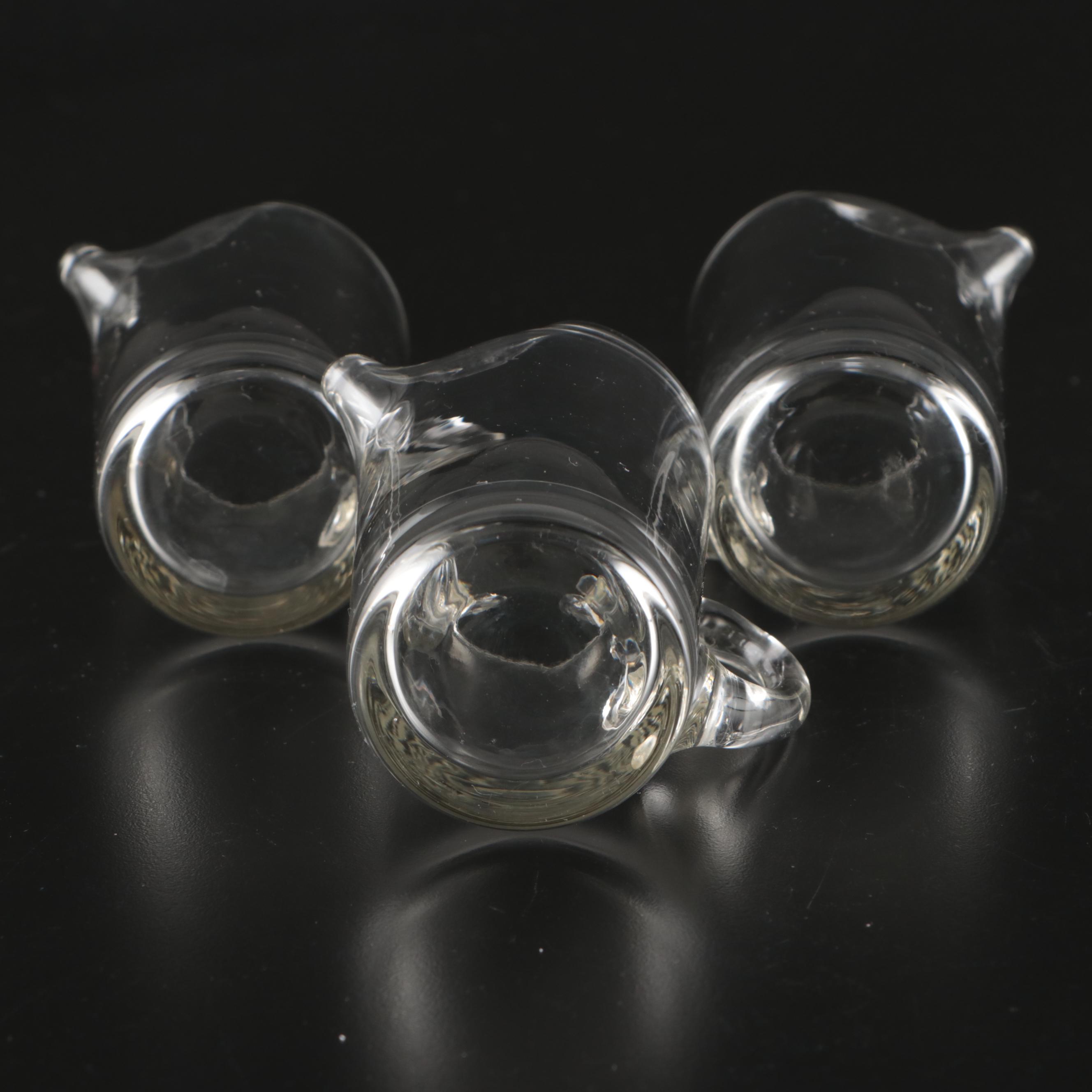 Stemless Martini Glasses with Cordials, Pitcher, Serving Tray and More Barware