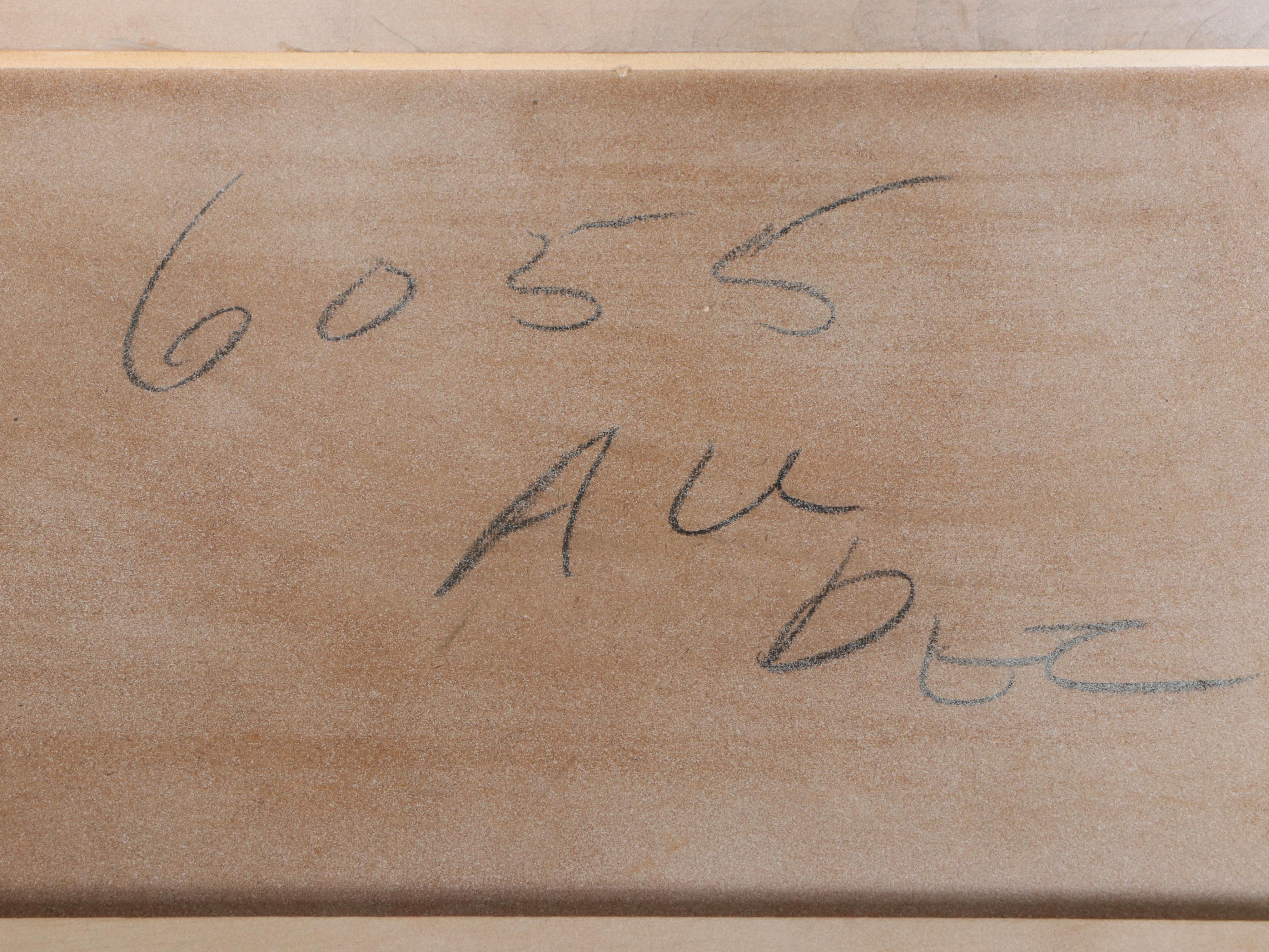 French Provincial Style Marble Top Three-Drawer Demilune Commode