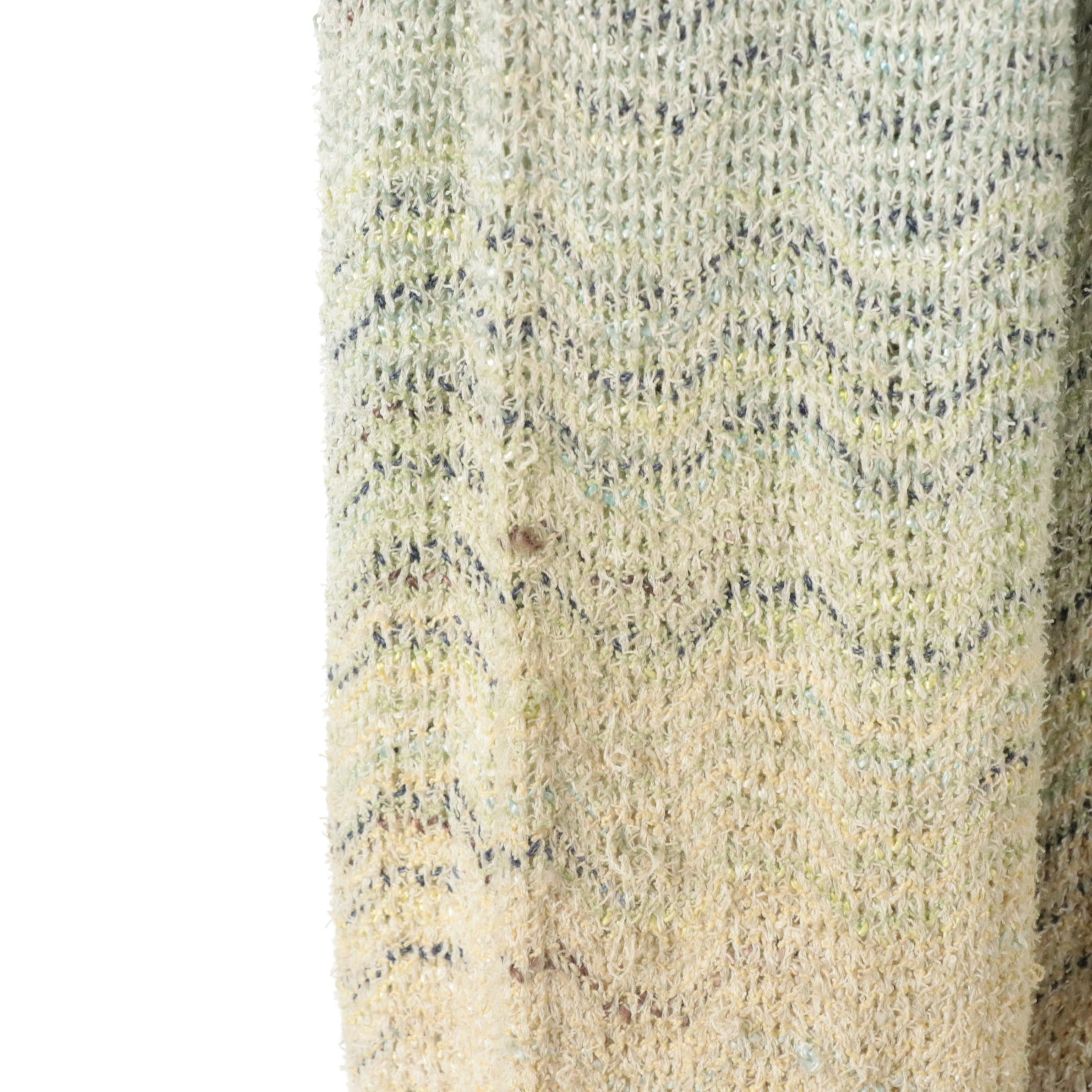 Missoni Orange Label Pant Set and Cardigan Sweater, 1970s