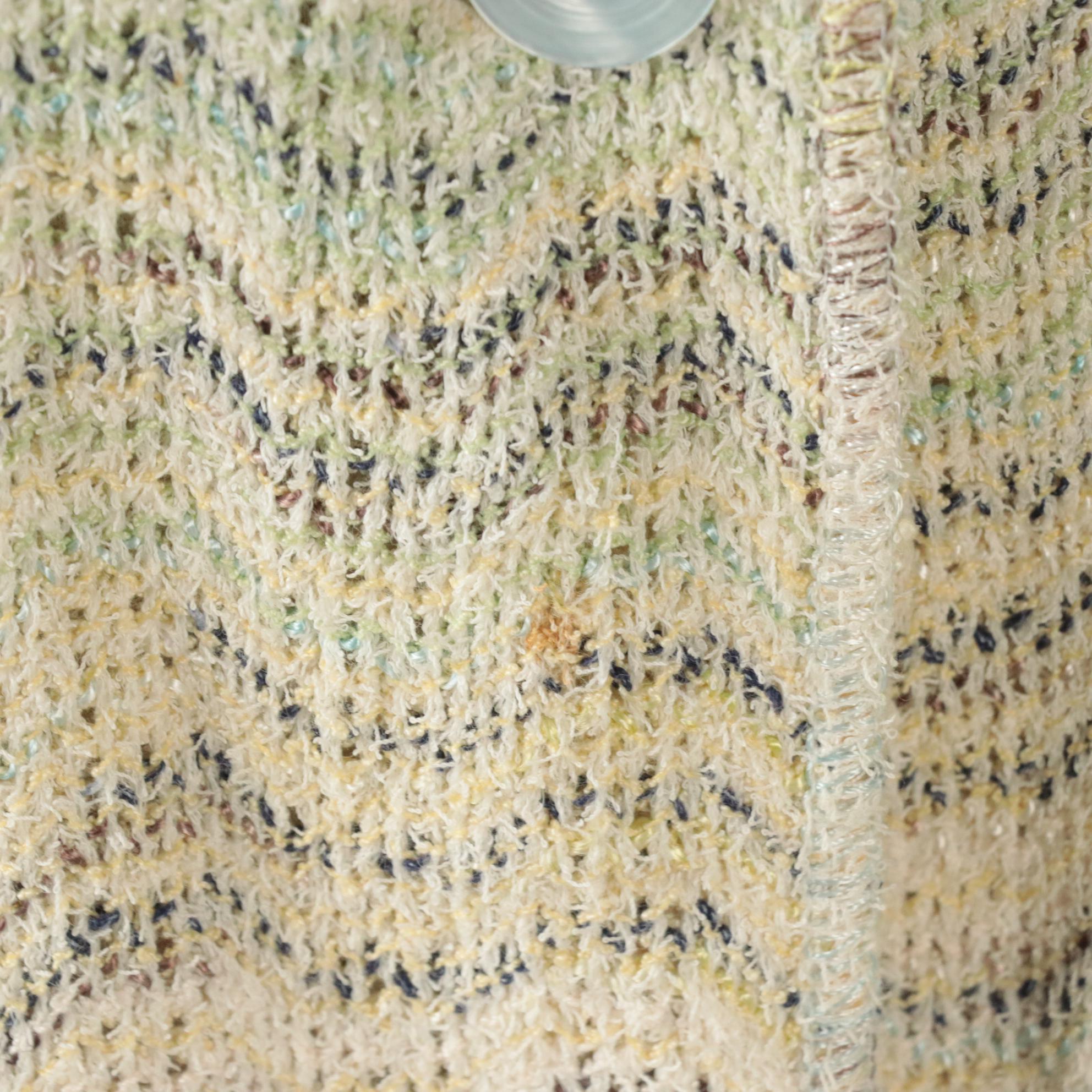 Missoni Orange Label Pant Set and Cardigan Sweater, 1970s