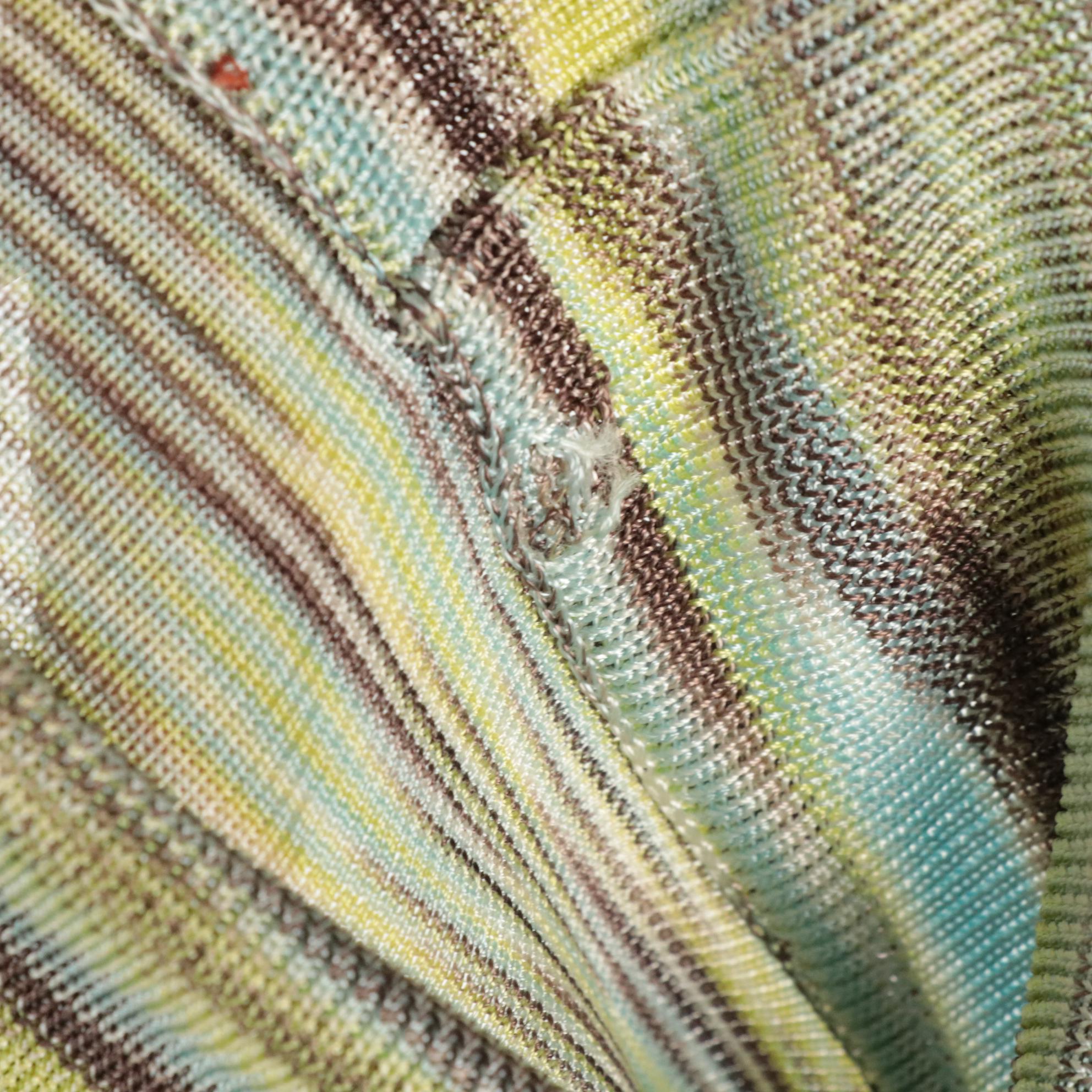 Missoni Orange Label Pant Set and Cardigan Sweater, 1970s