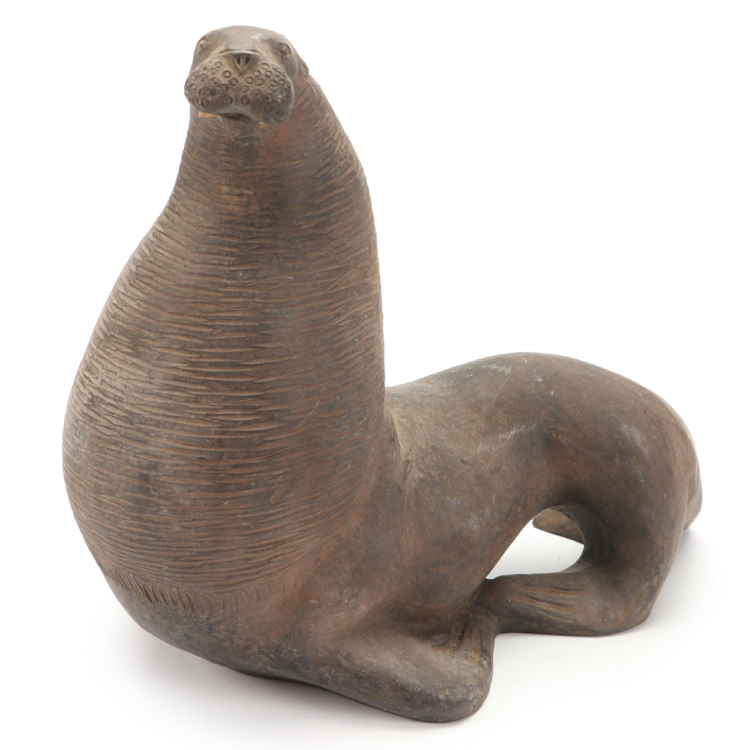 Cast Resin Walrus, 1983