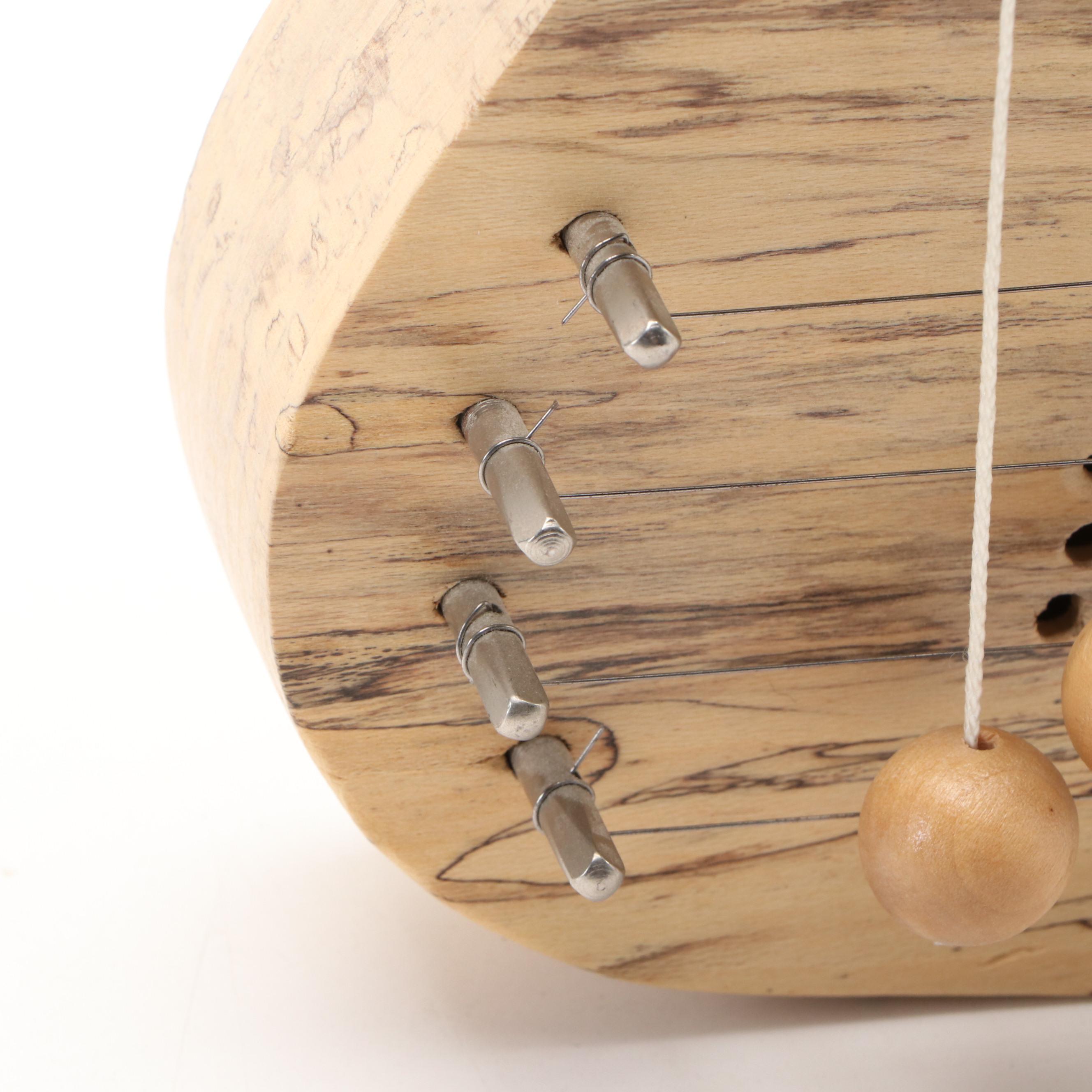 Handcrafted Ambrosia Maple Door Harp