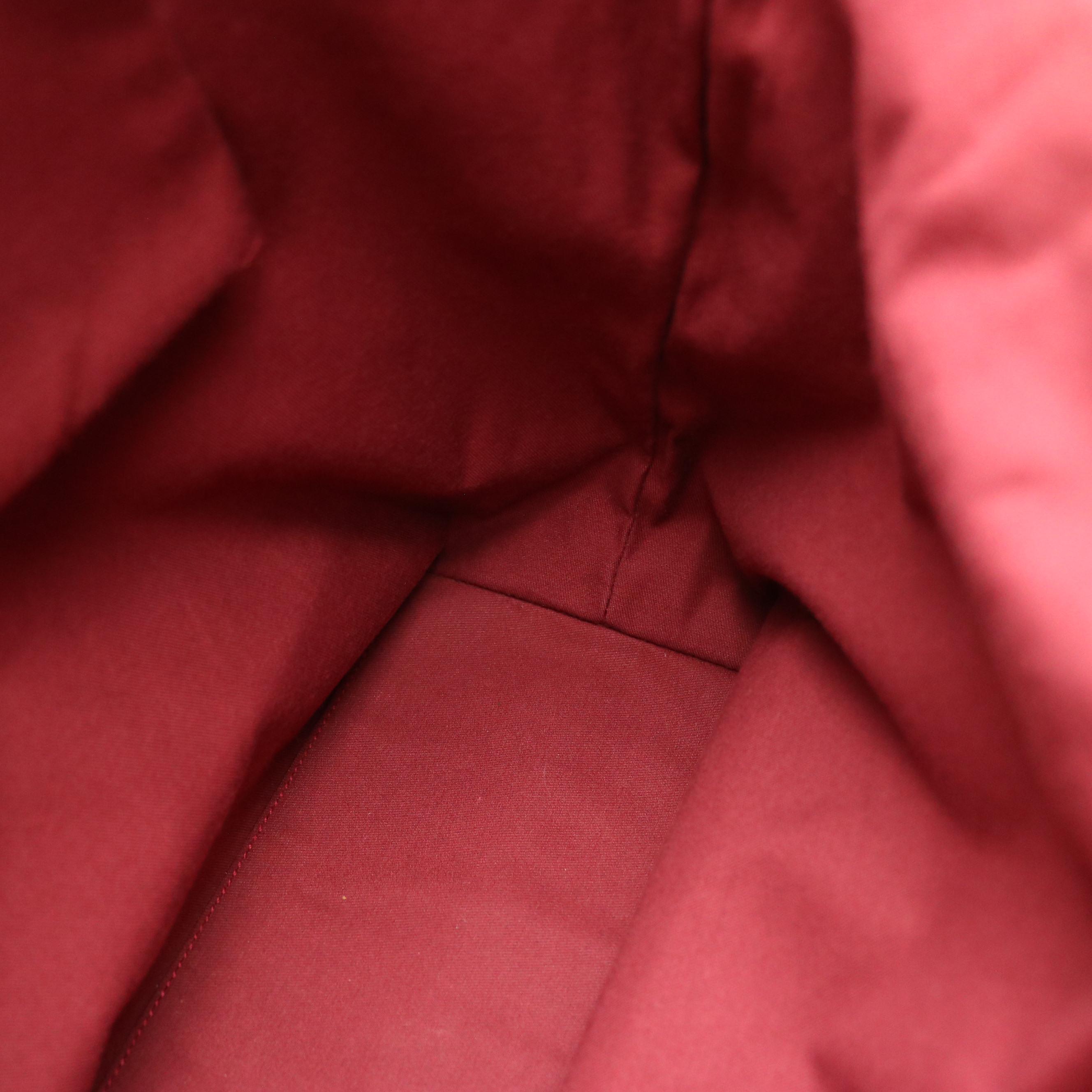 Gucci Tote in GG Canvas and Tonal Leather Trim and Fabric Lining