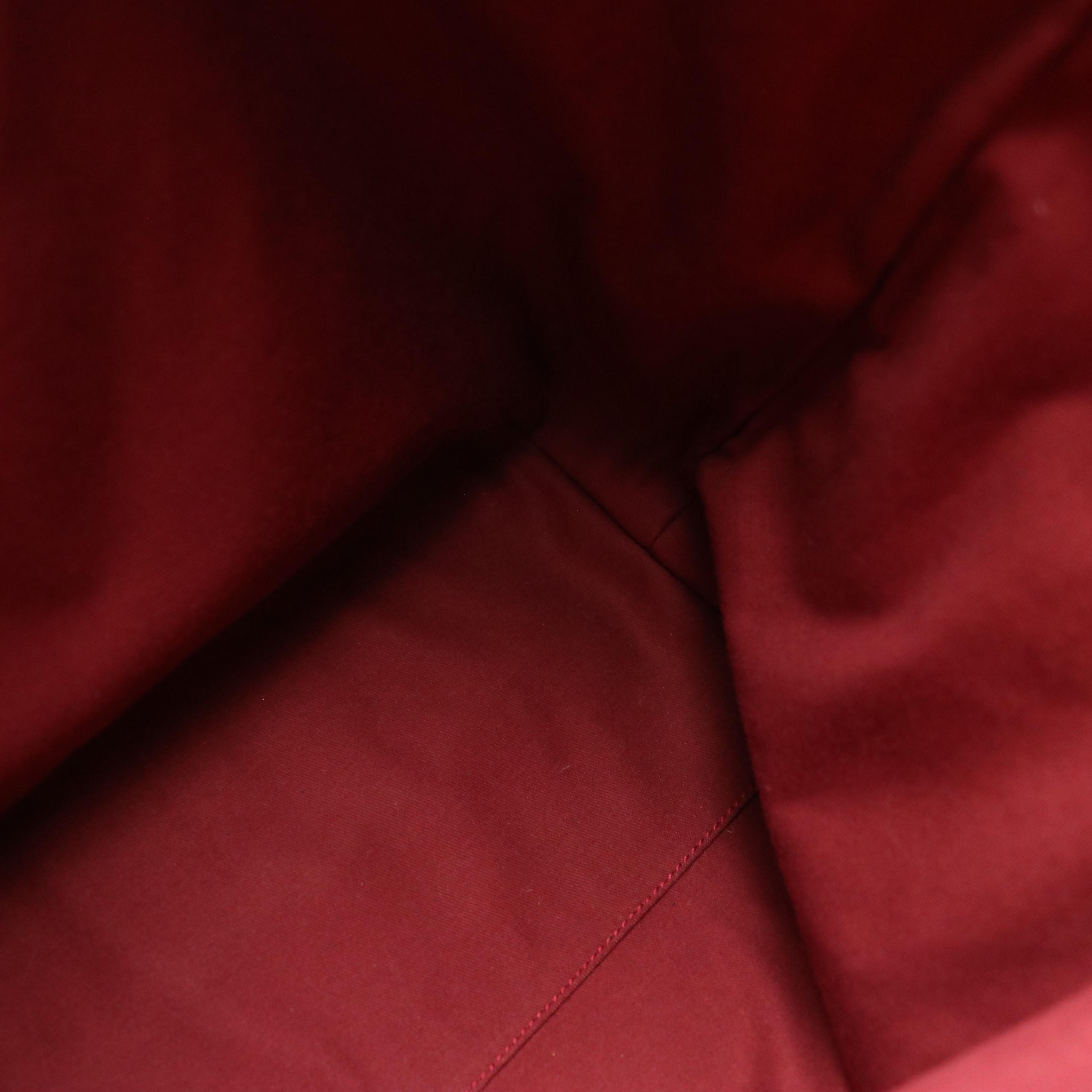 Gucci Tote in GG Canvas and Tonal Leather Trim and Fabric Lining