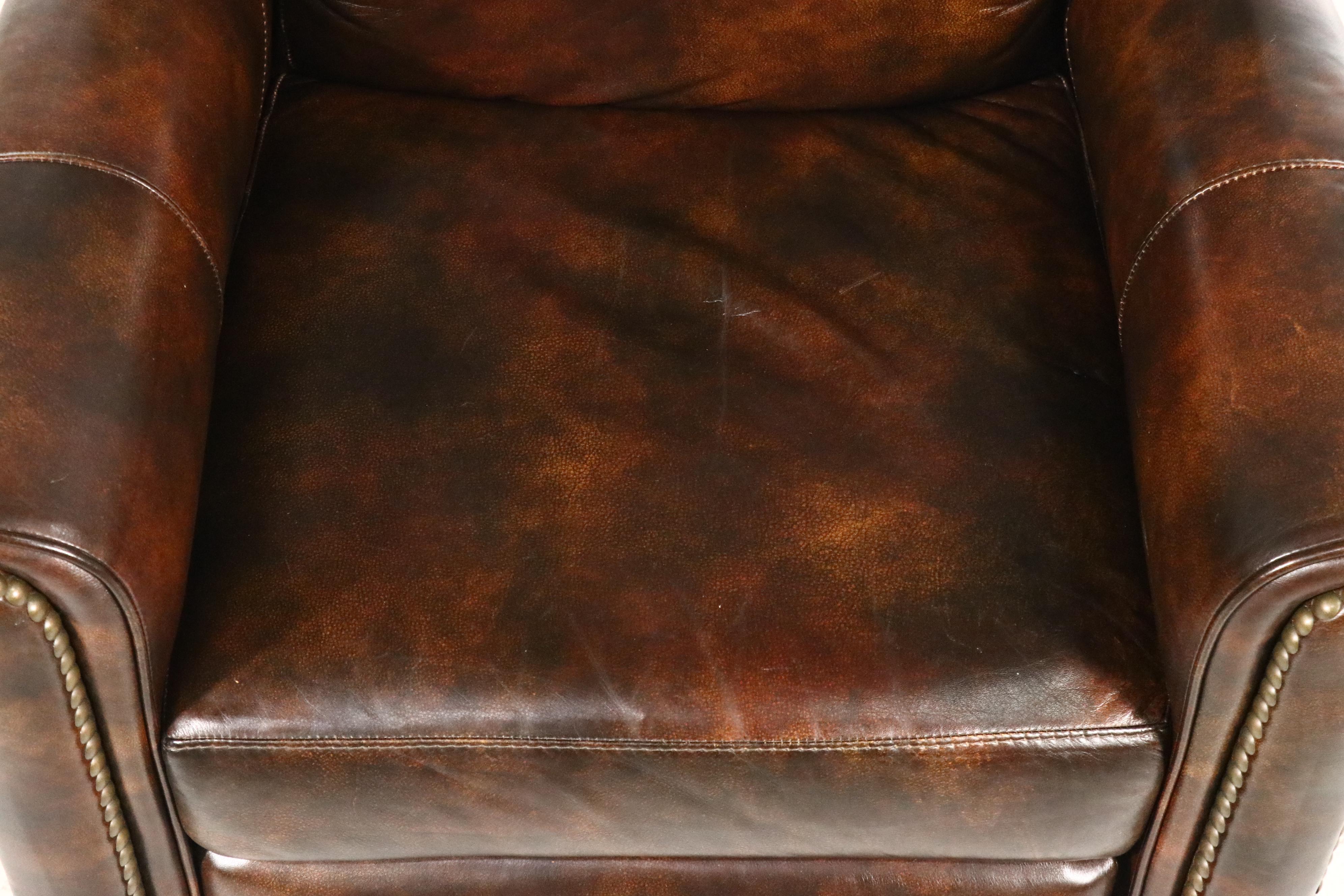 Bradington Young Leather Upholstered Recliner, 2011