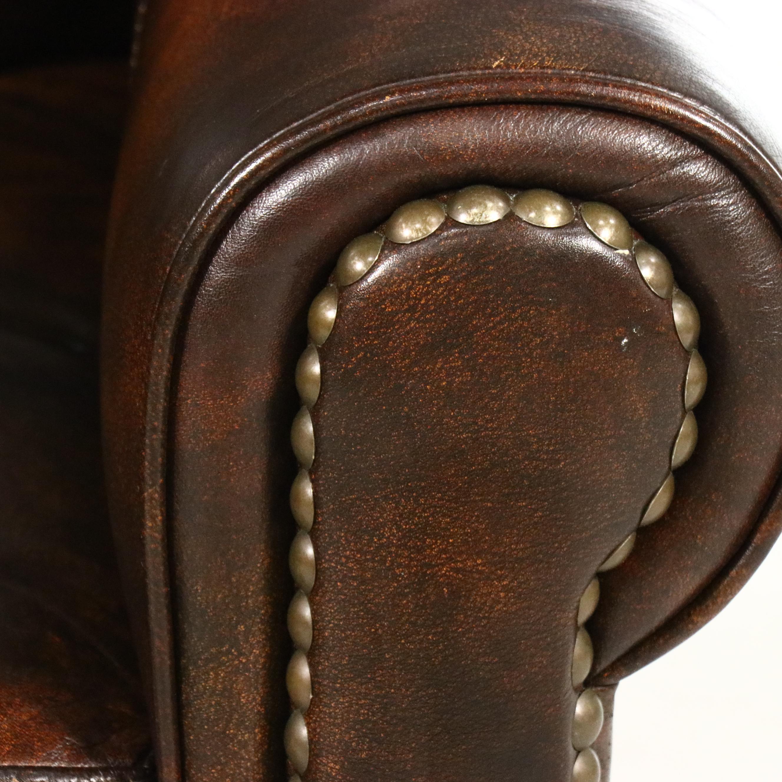 Bradington Young Leather Upholstered Recliner, 2011