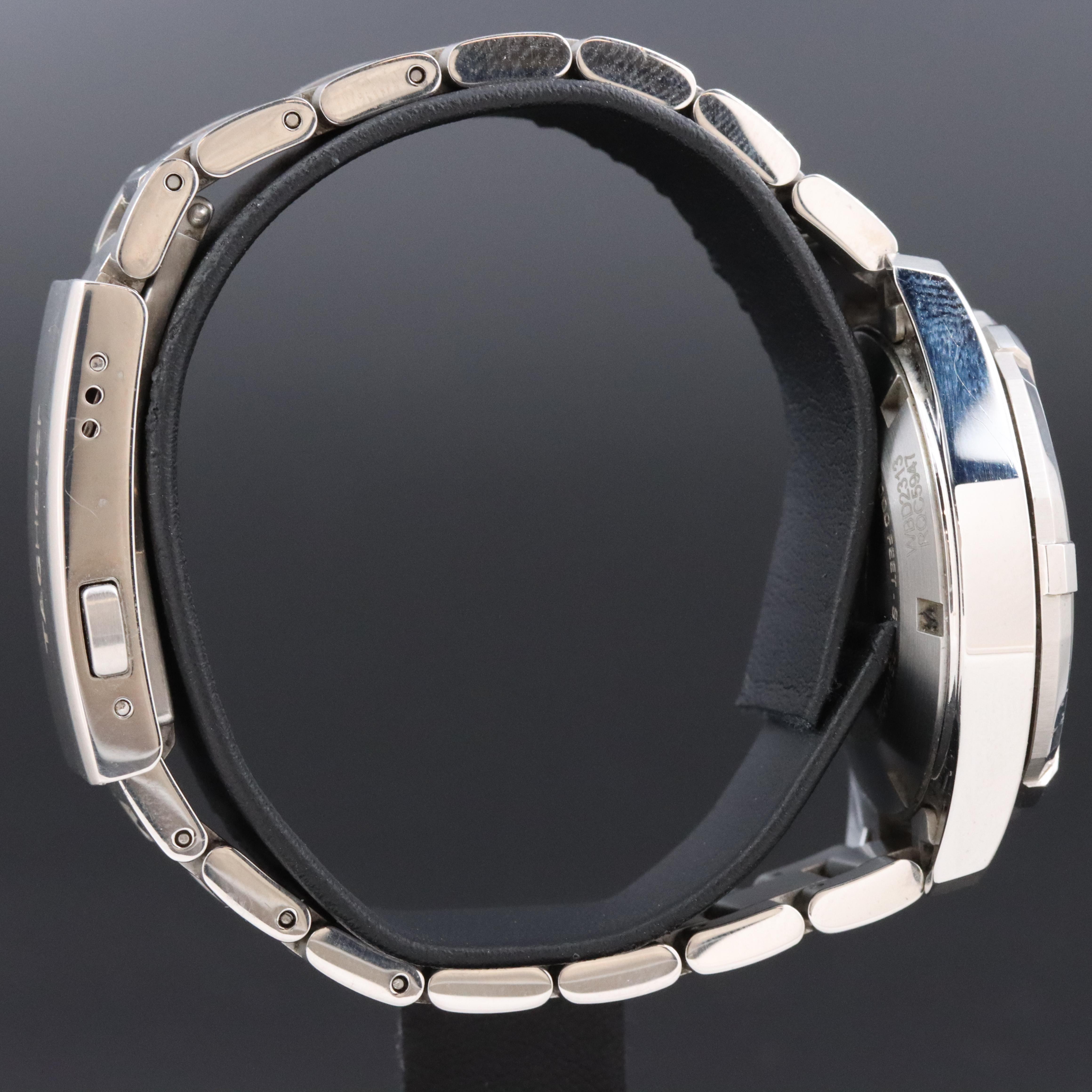 TAG Heuer Diamond Dial Stainless Steel Automatic Date Watch