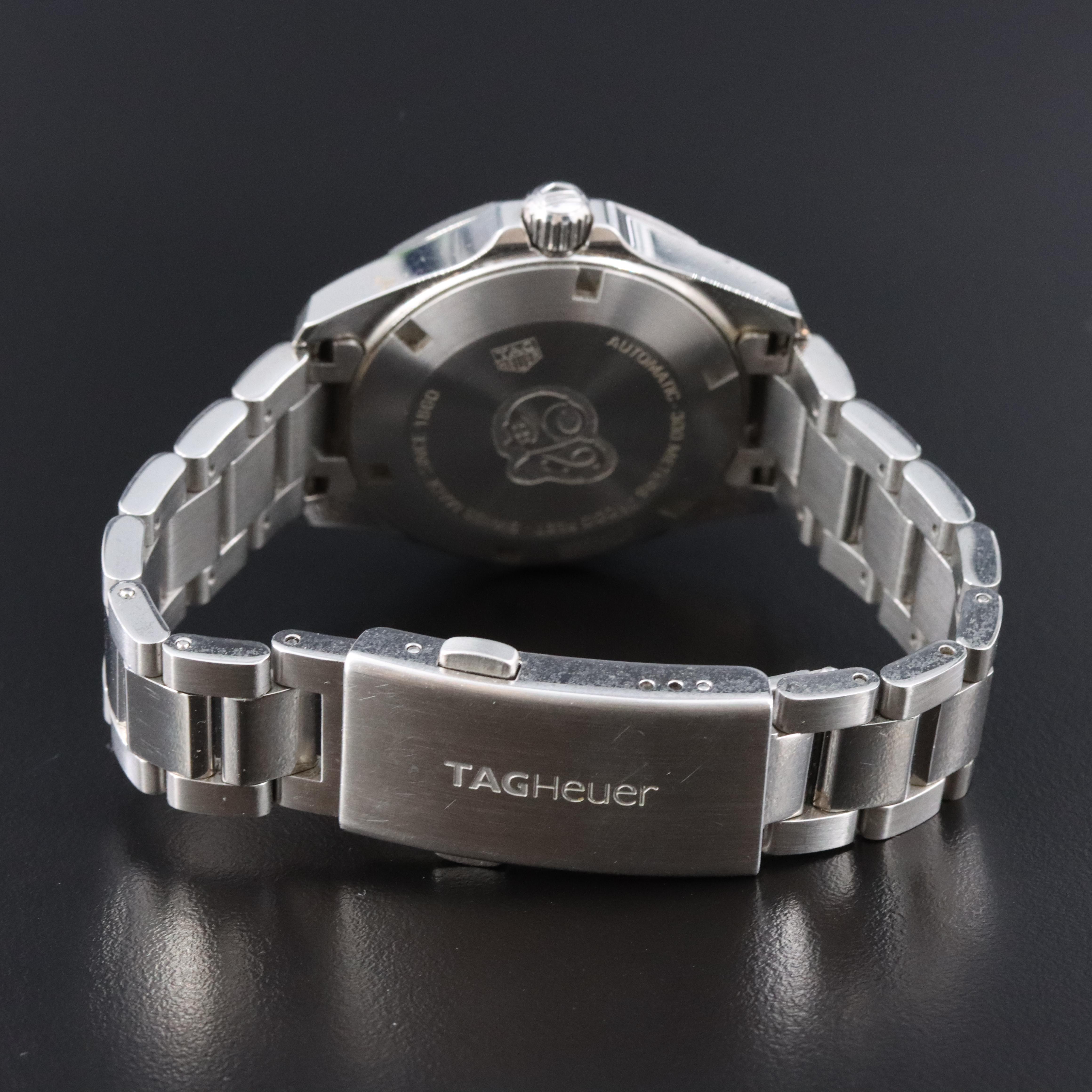 TAG Heuer Diamond Dial Stainless Steel Automatic Date Watch