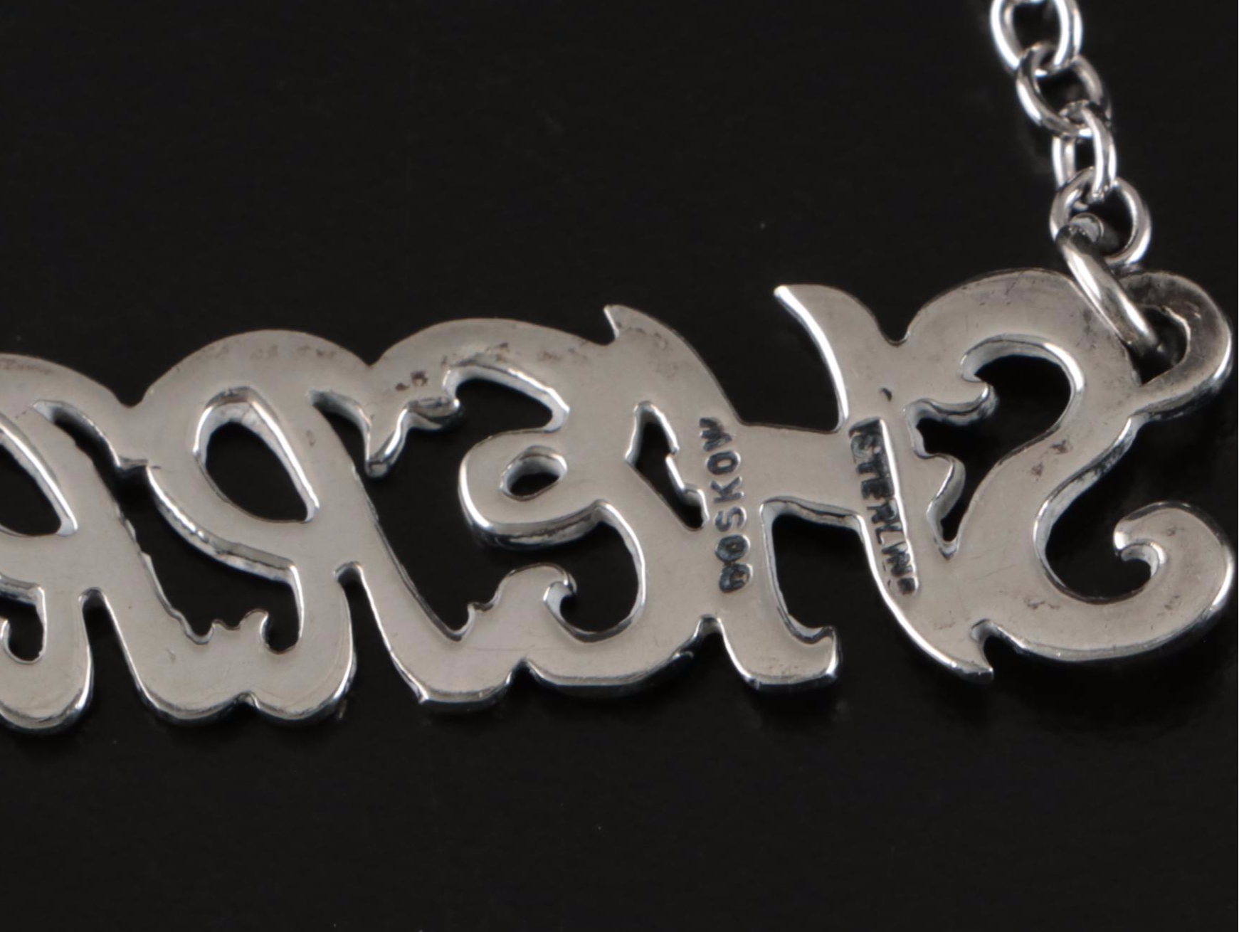 Stieff Williamsburg Restoration and Other Sterling Silver Bottle Tags