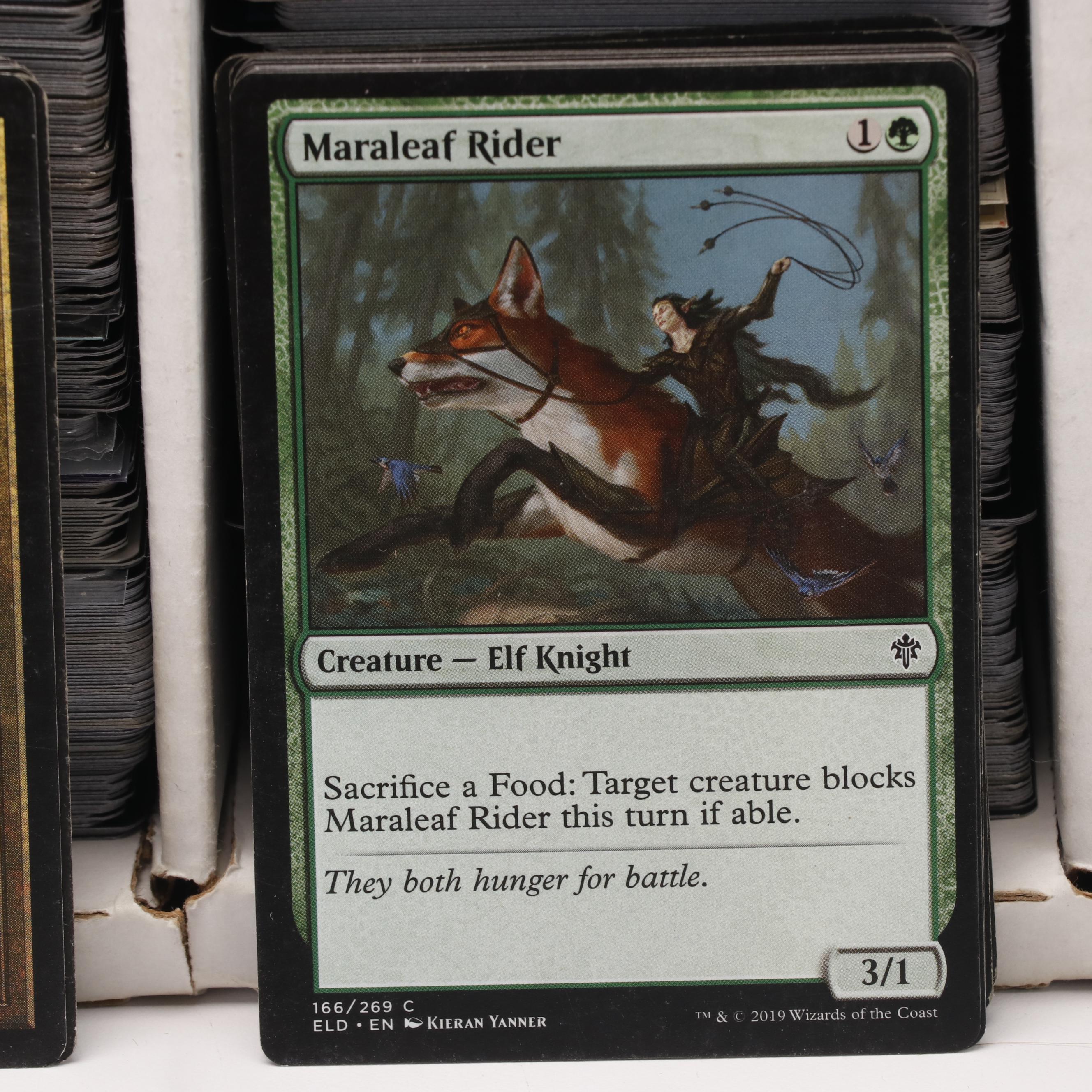 Collection of Over 6,000 Magic The Gathering Trading Cards