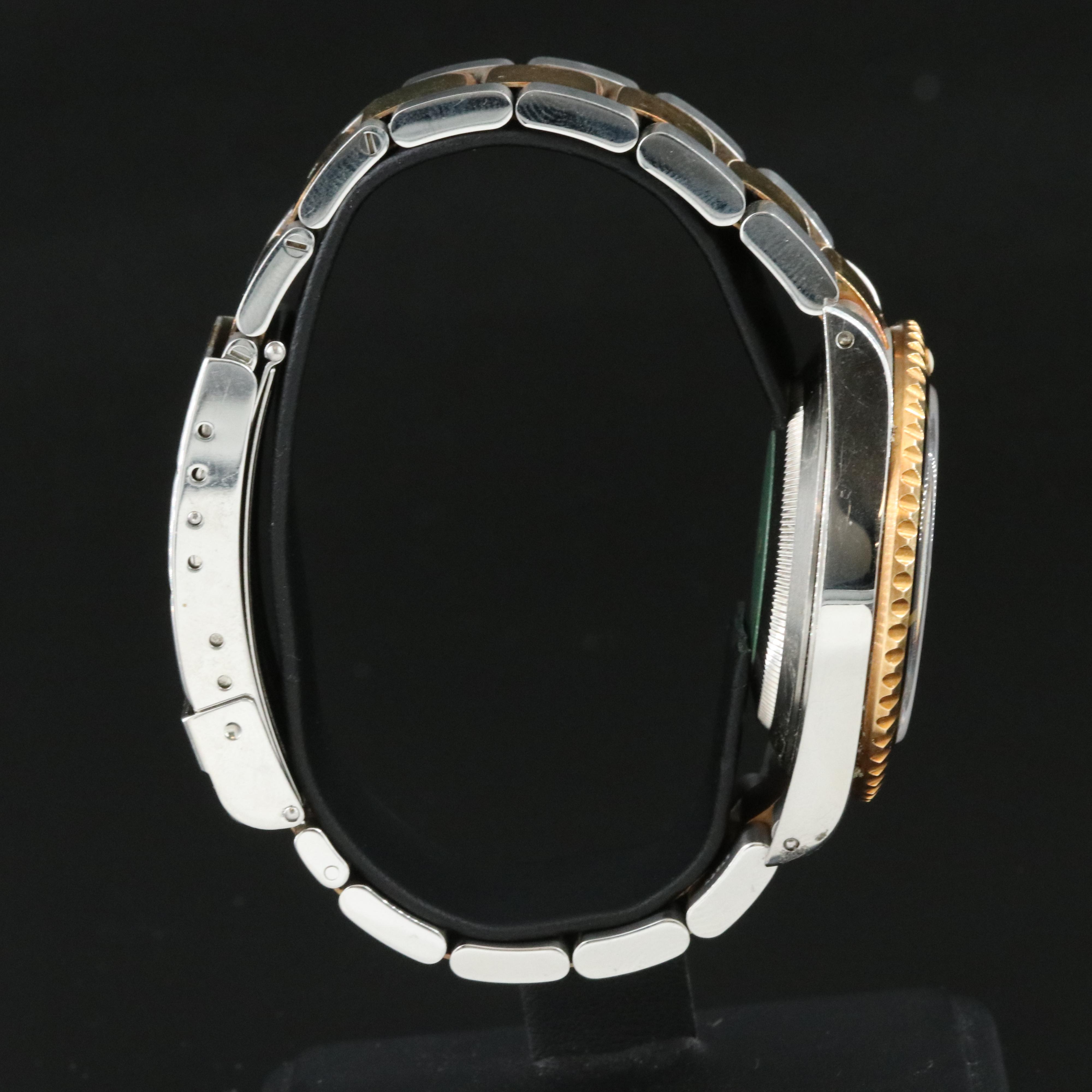 Rolex Submariner 16613 Black 40mm Two-Tone 18K & Steel Automatic Watch