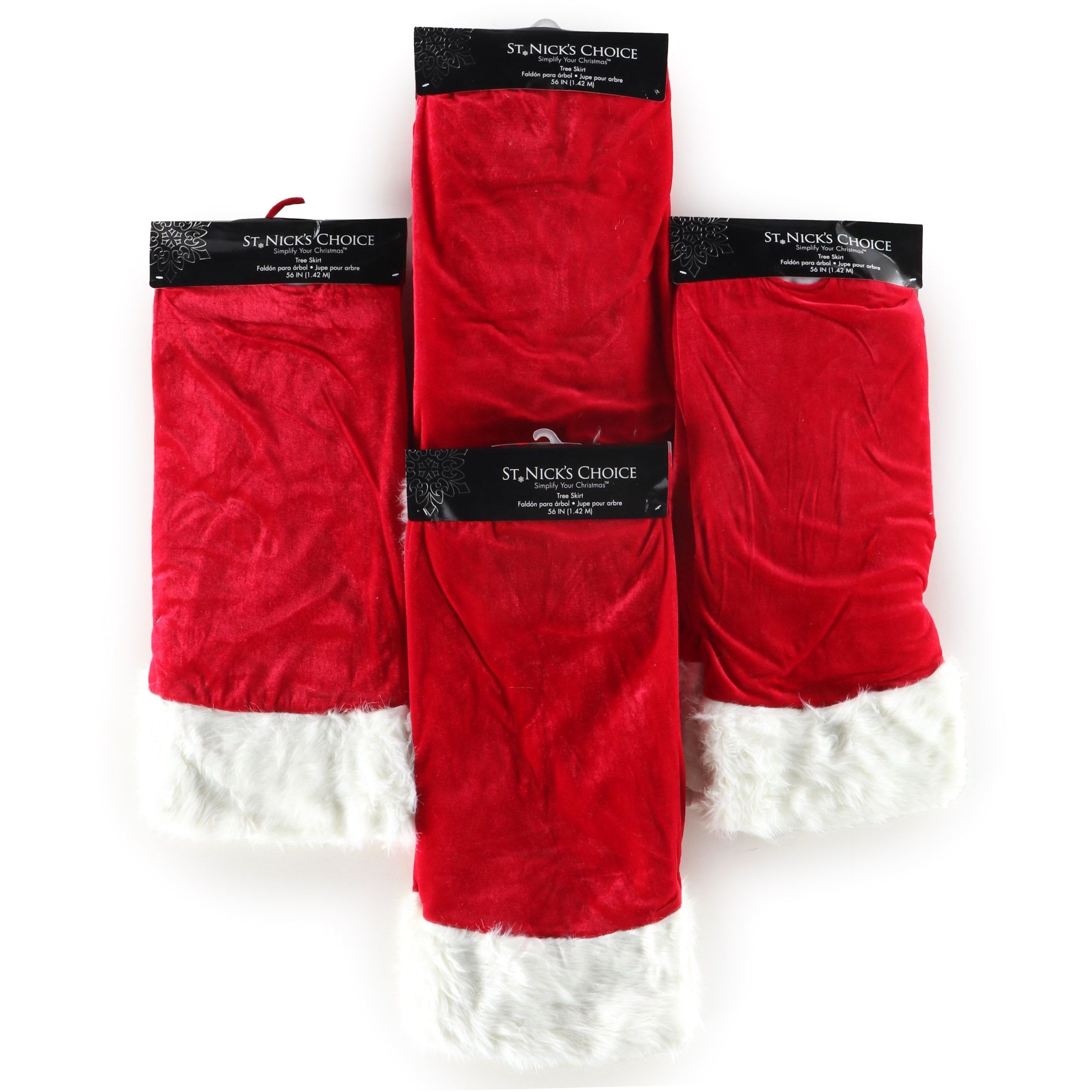 St. Nick's Choice Christmas Tree Skirts