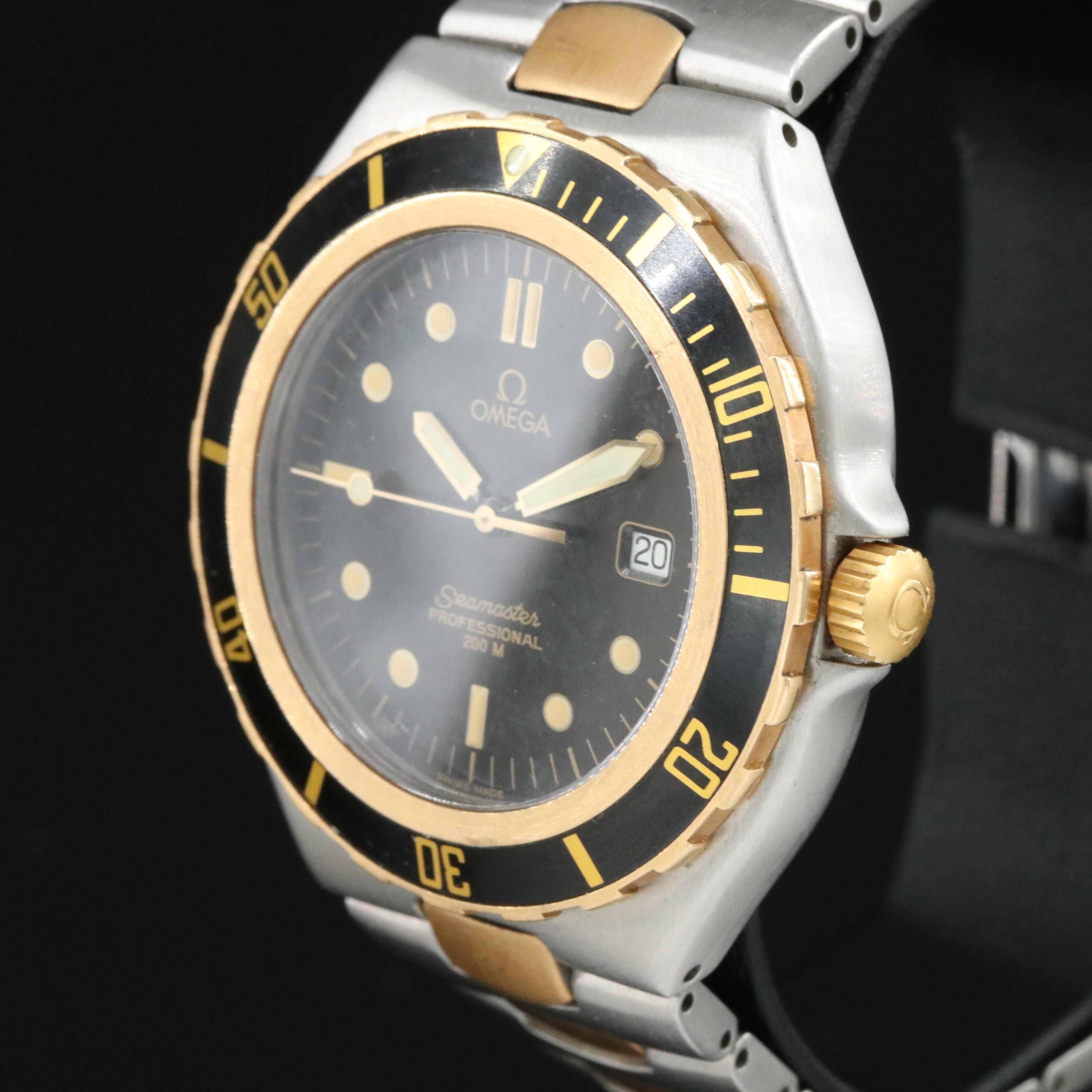 1989 Omega Seamaster Professional 200 Meters Date Watch