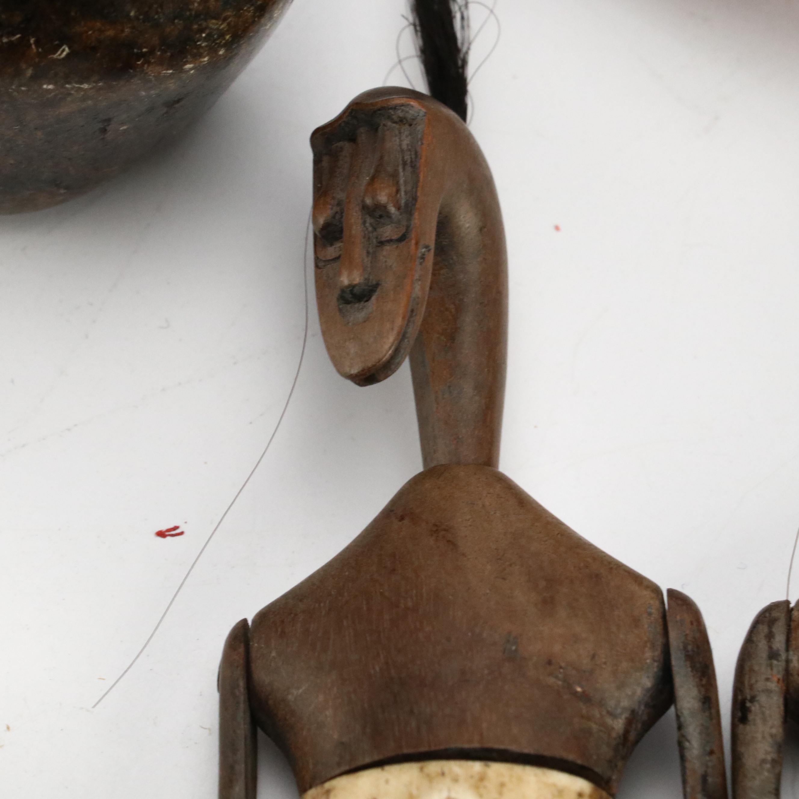 Kenyan Kisii Hand-Carved Soapstone Eggs, Carved Wood Safari Animals, Zaire Mask