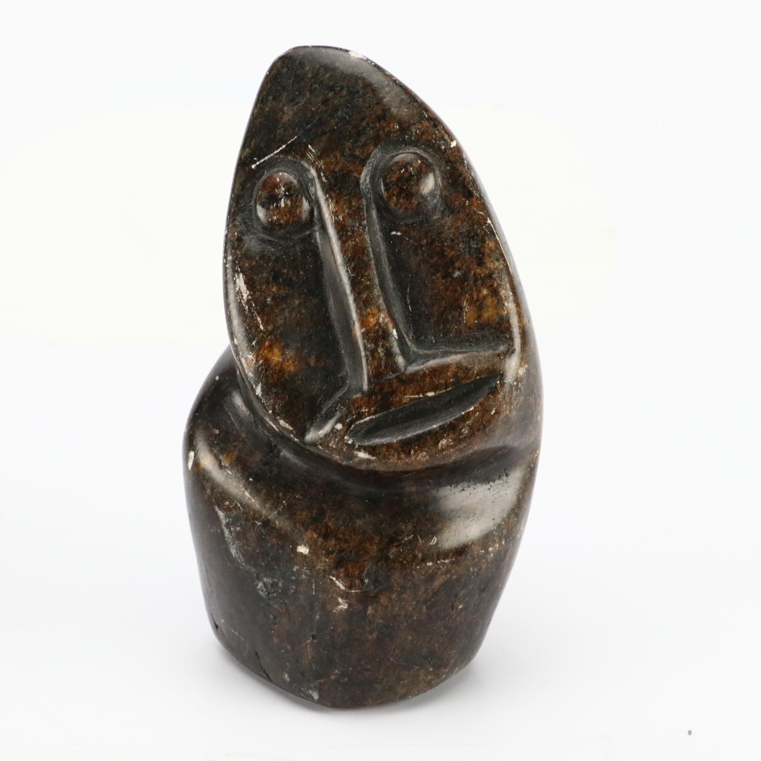 Kenyan Kisii Hand-Carved Soapstone Eggs, Carved Wood Safari Animals, Zaire Mask