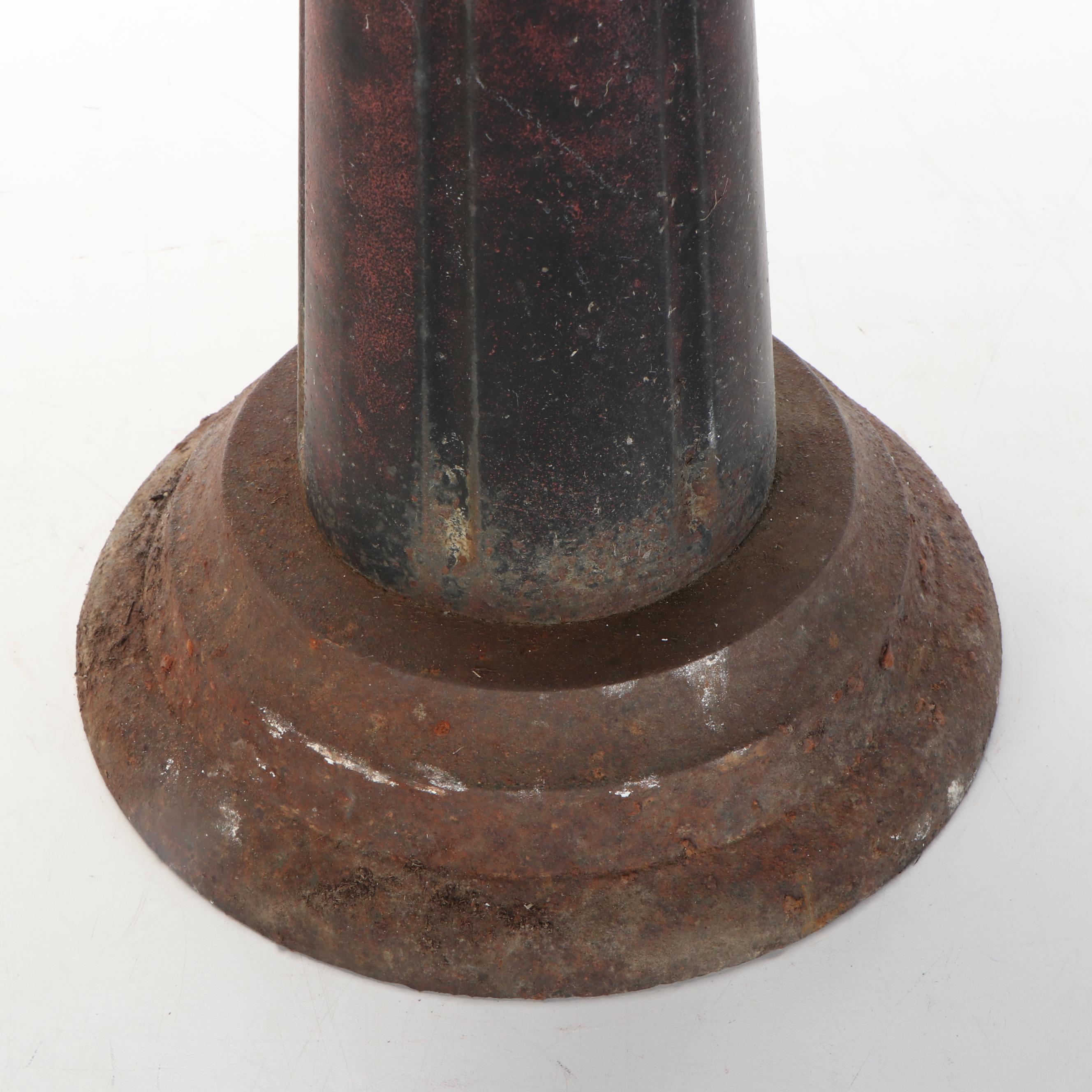 Virginia Metalcrafters Cast Iron Sun Dial with Robert Browning Quote